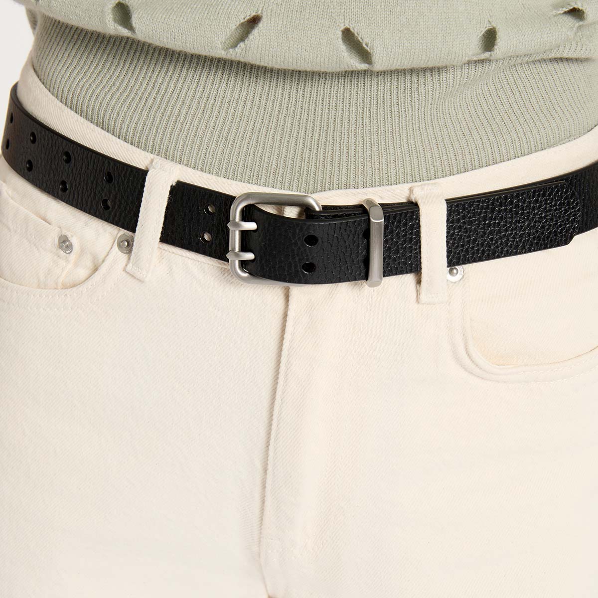 Barely Moving Belt - Black/Silver - Image 2