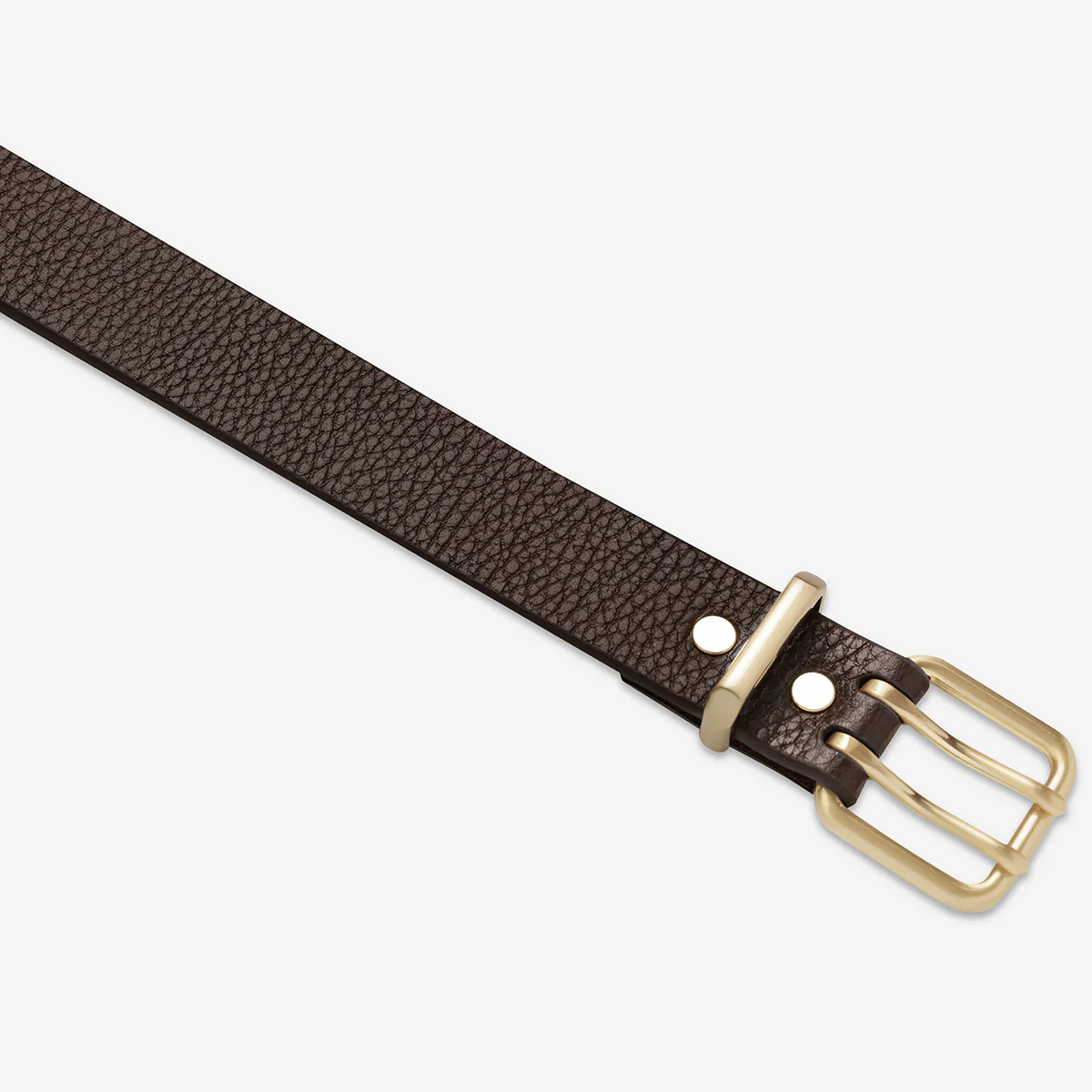 Barely Moving Belt - Choc/Gold - Image 4