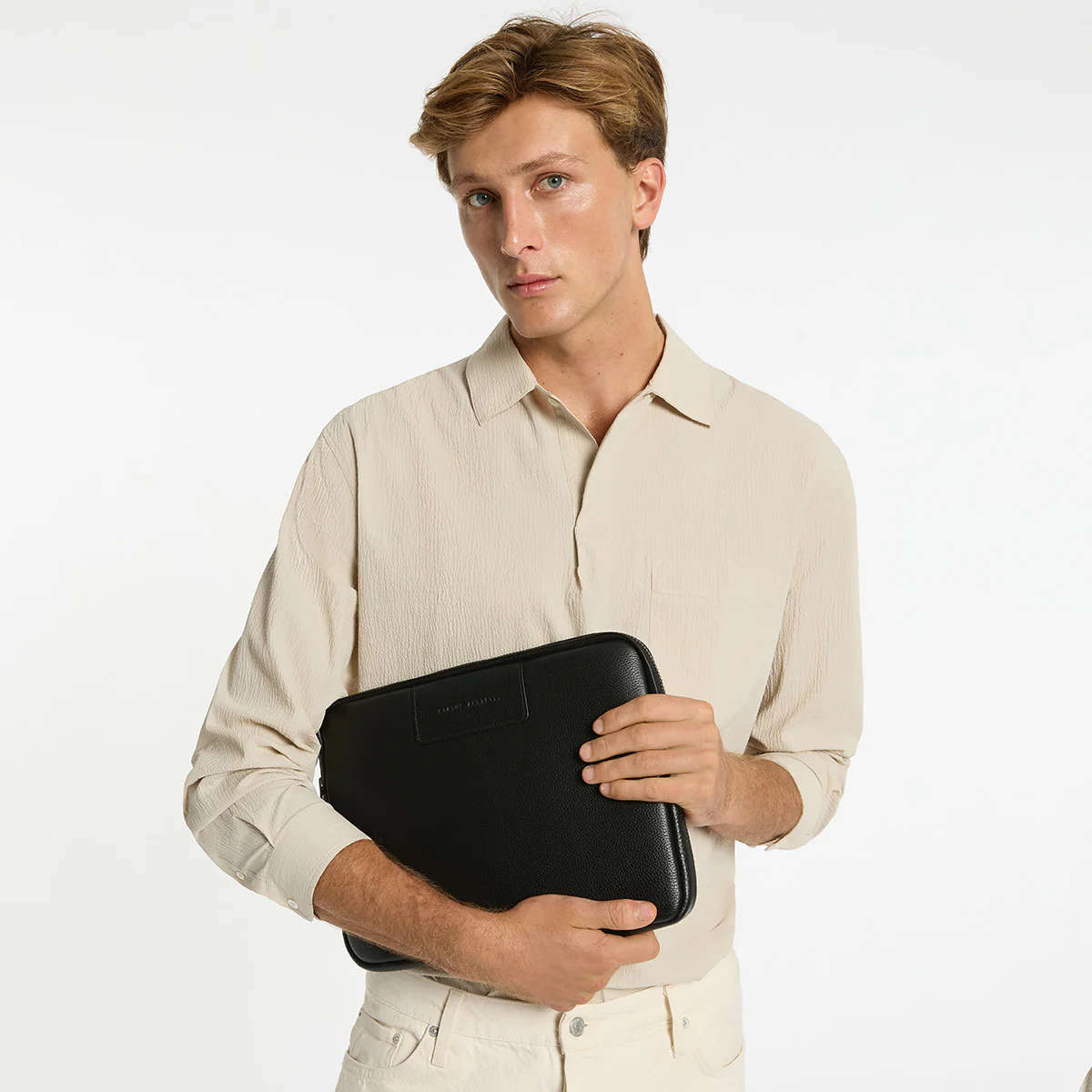 Before I Leave Laptop Case - Black - Image 6
