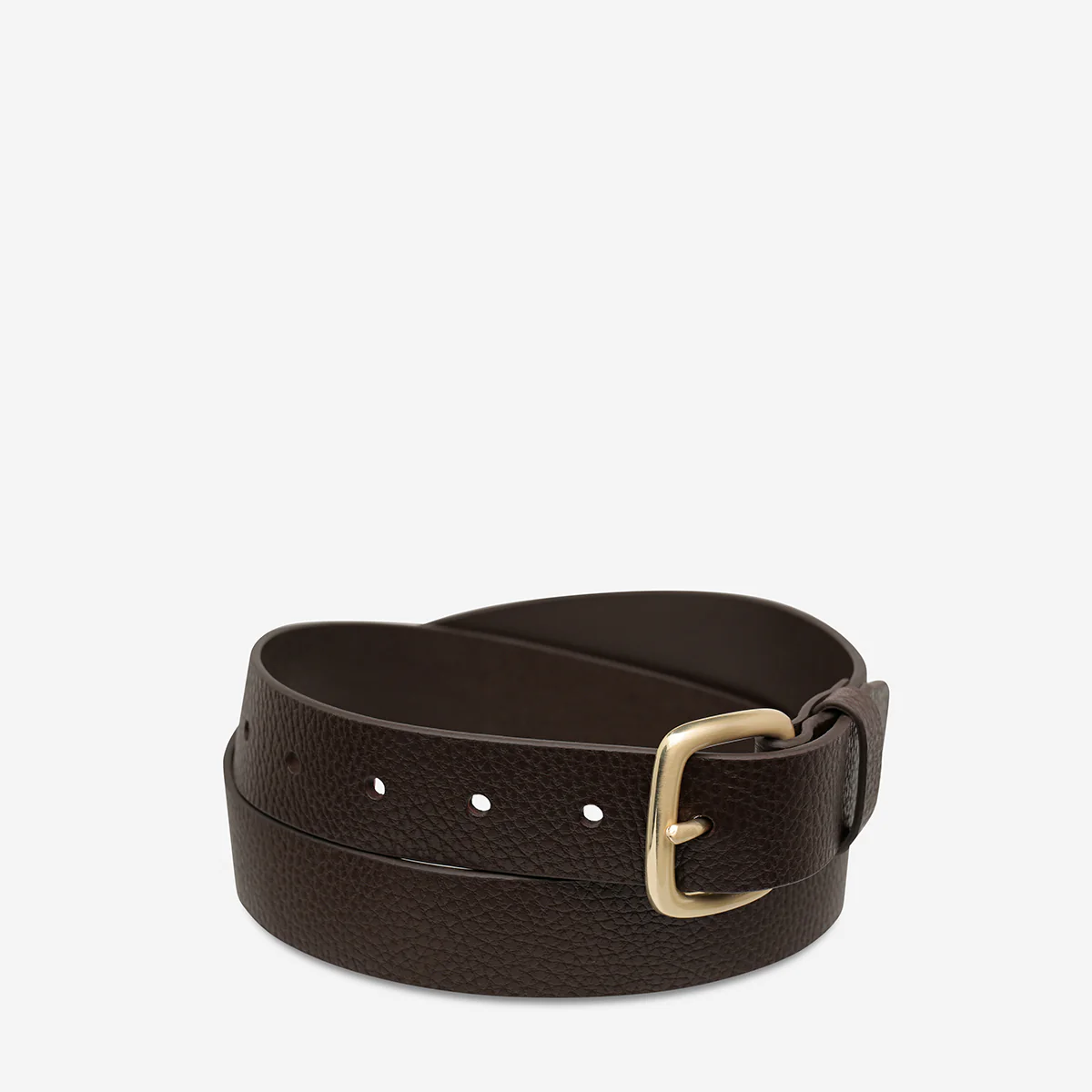 Ease Up Belt - Choc/Gold - Image 3