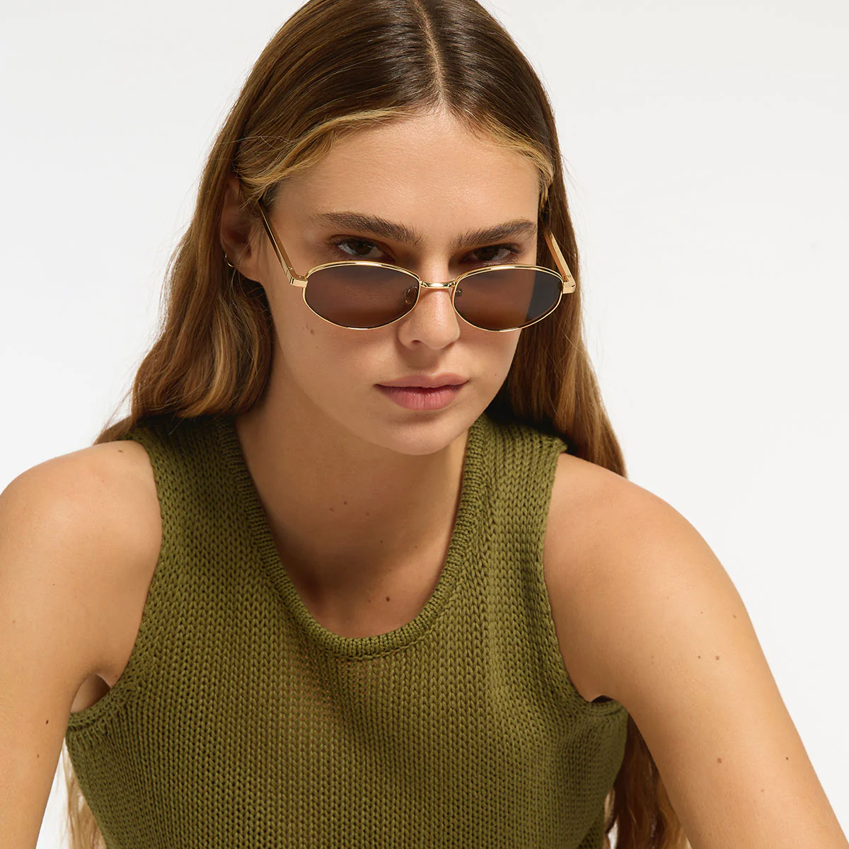 Enigma Sunglasses - Gold - Image 10