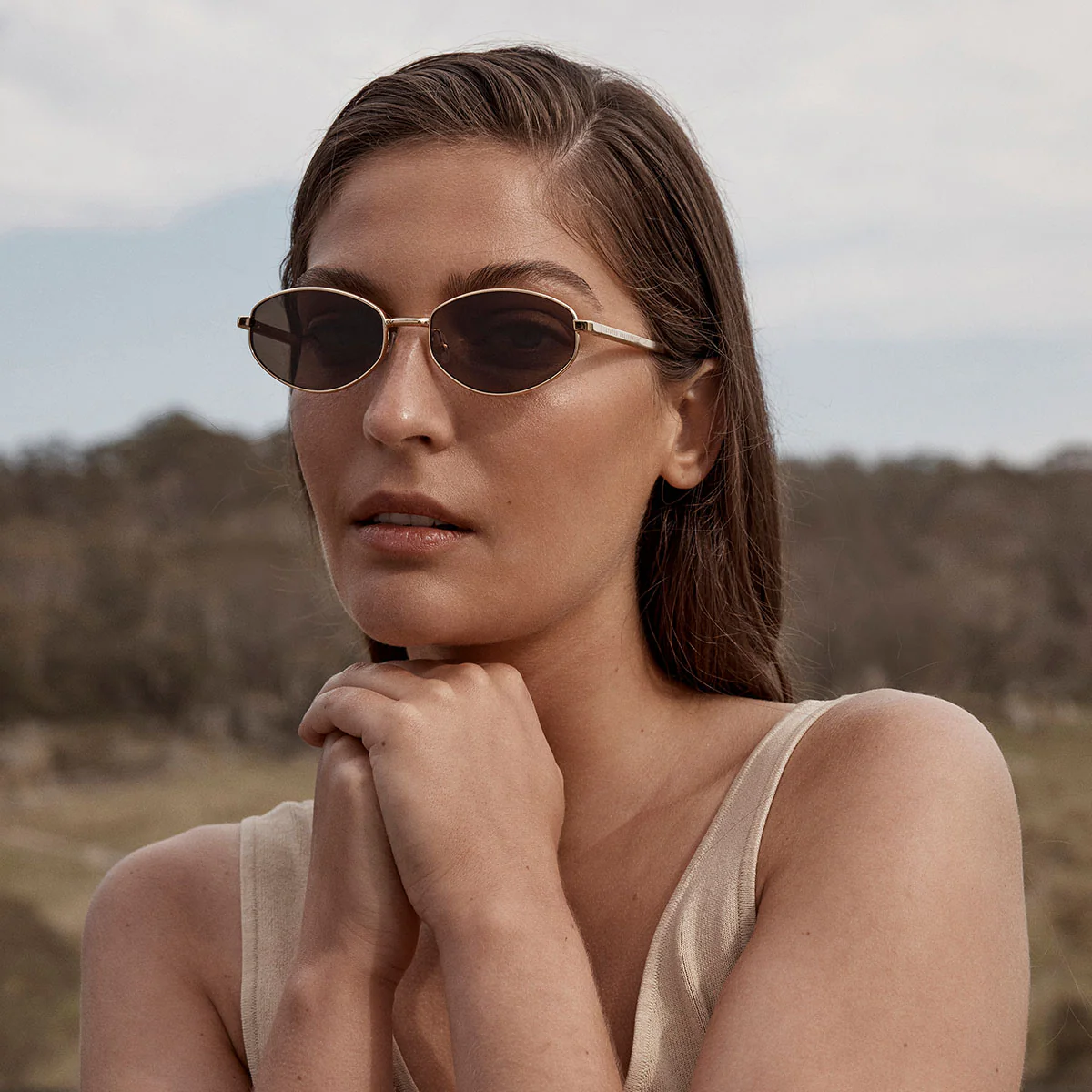 Enigma Sunglasses - Gold - Image 7