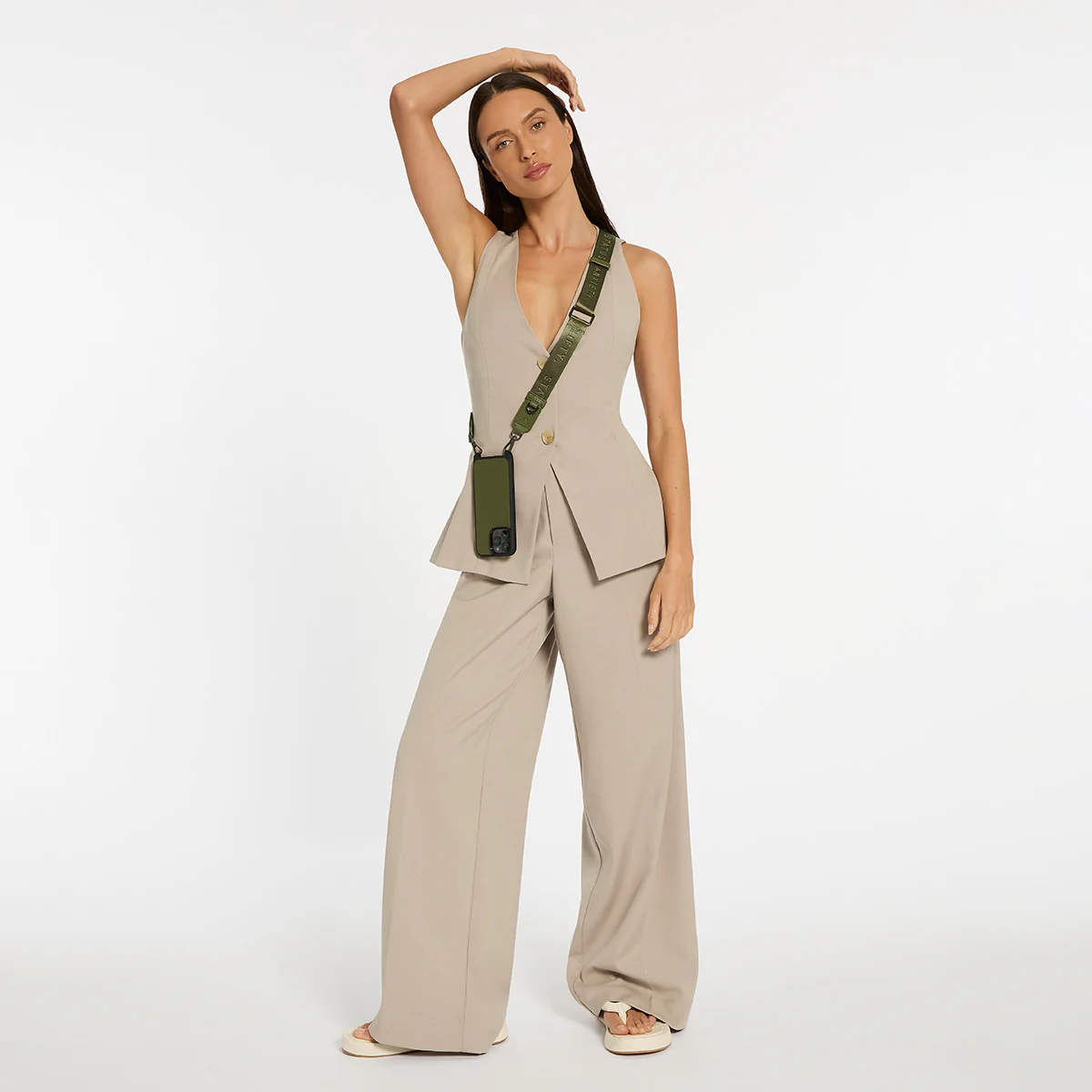 Enough To Leave Phone Case - Khaki - Image 7