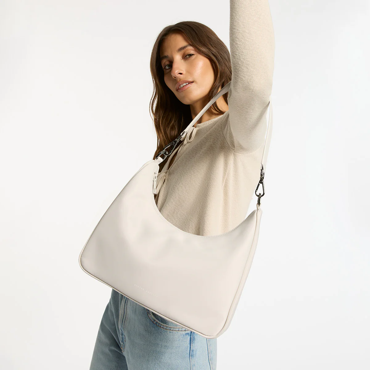 Fleur Recycled Bag - Oyster - Image 12