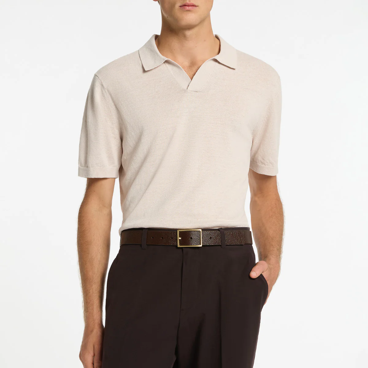 Getting Real Belt - Choc/Gold - Image 7