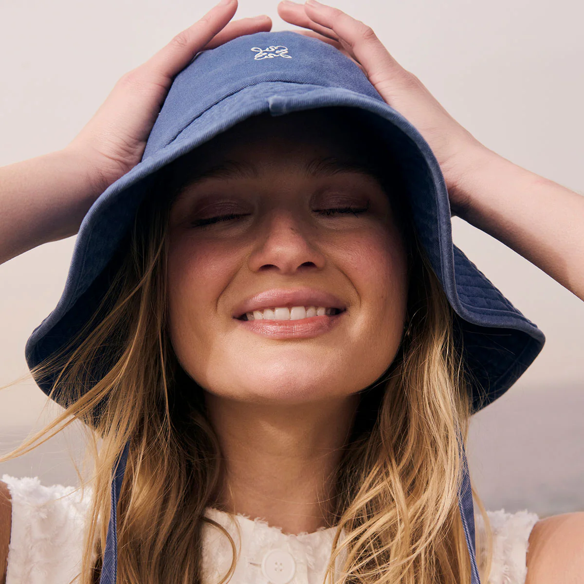 Golden Days Hat - French Blue - Image 10
