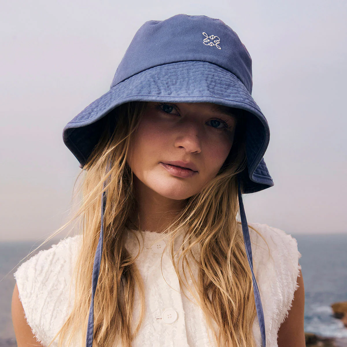 Golden Days Hat - French Blue - Image 5