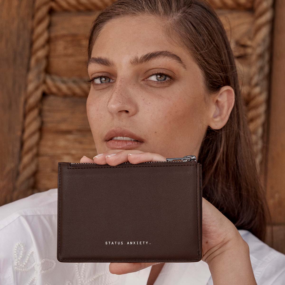Gone Again Wallet - Cocoa Nappa - Image 5
