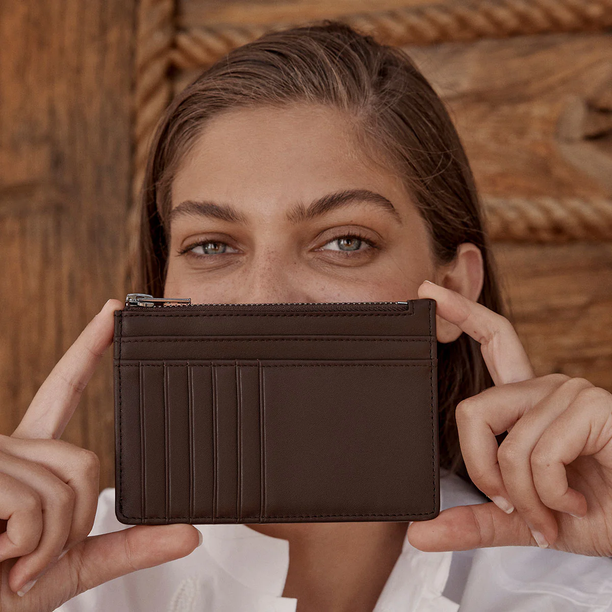 Gone Again Wallet - Cocoa Nappa - Image 8