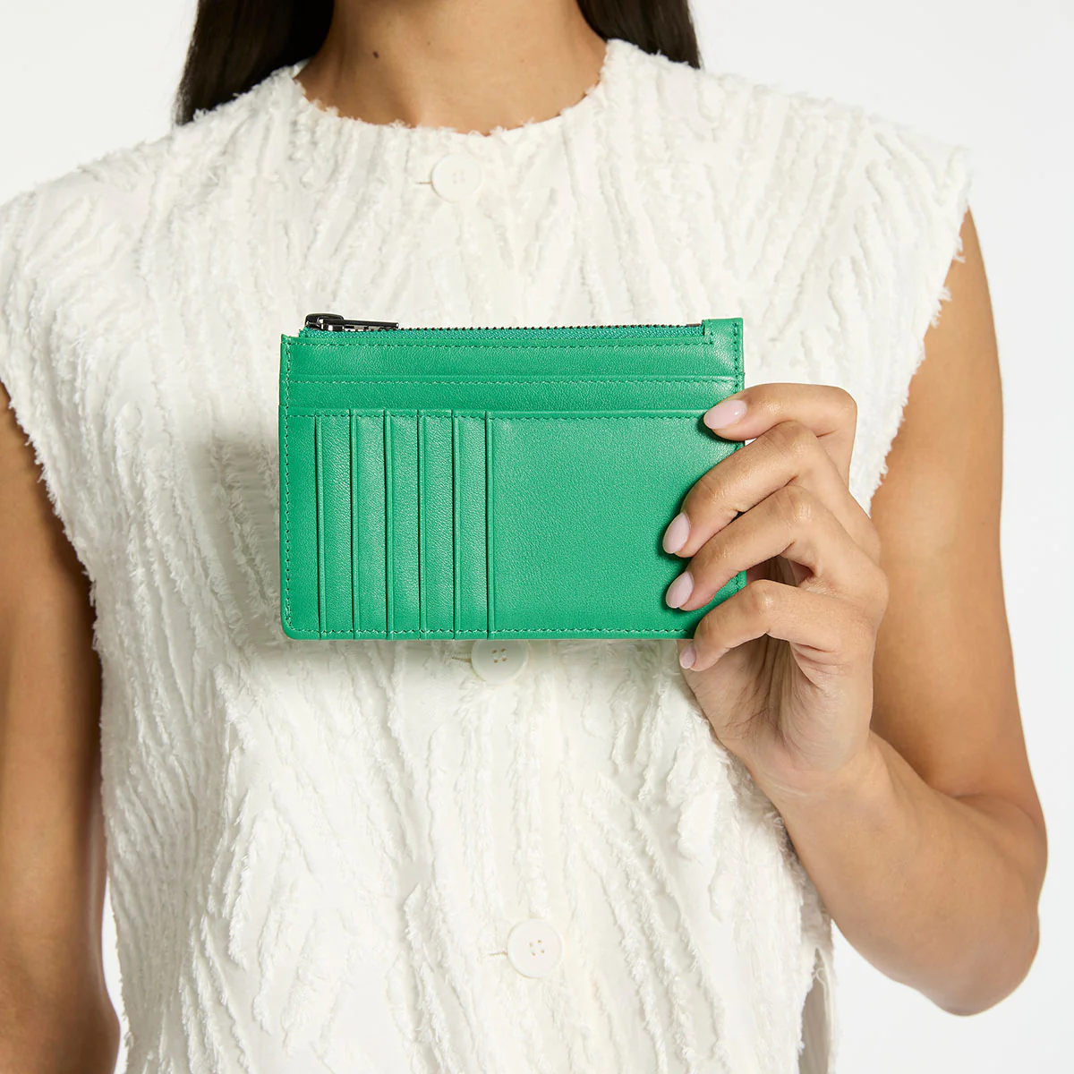 Gone Again Wallet - Emerald Nappa - Image 6