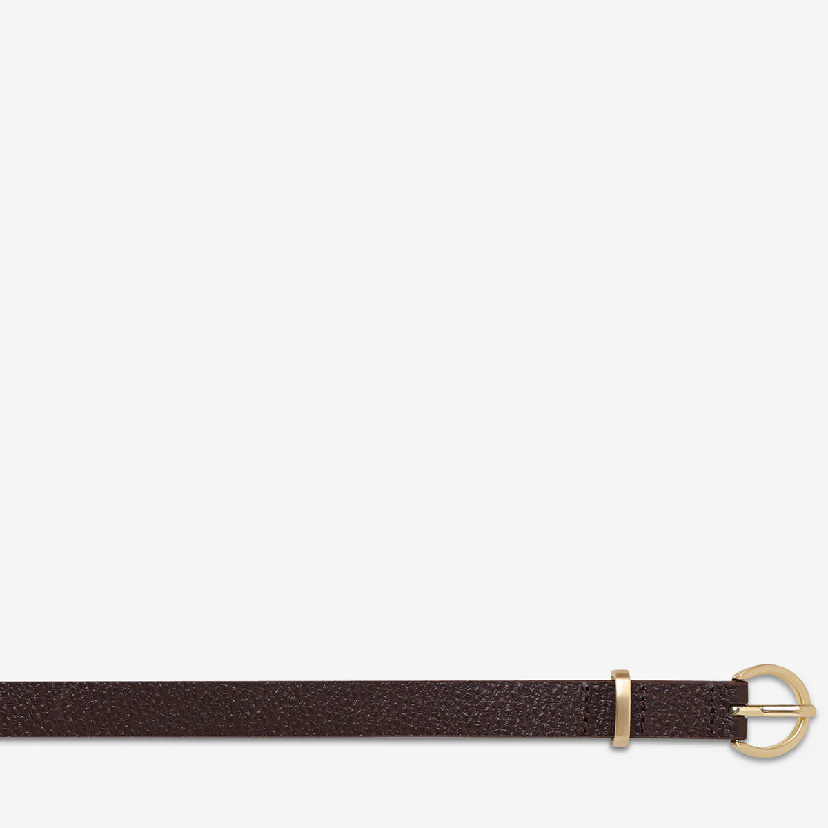 Happens All The Time Belt - Choc/Gold - Image 5