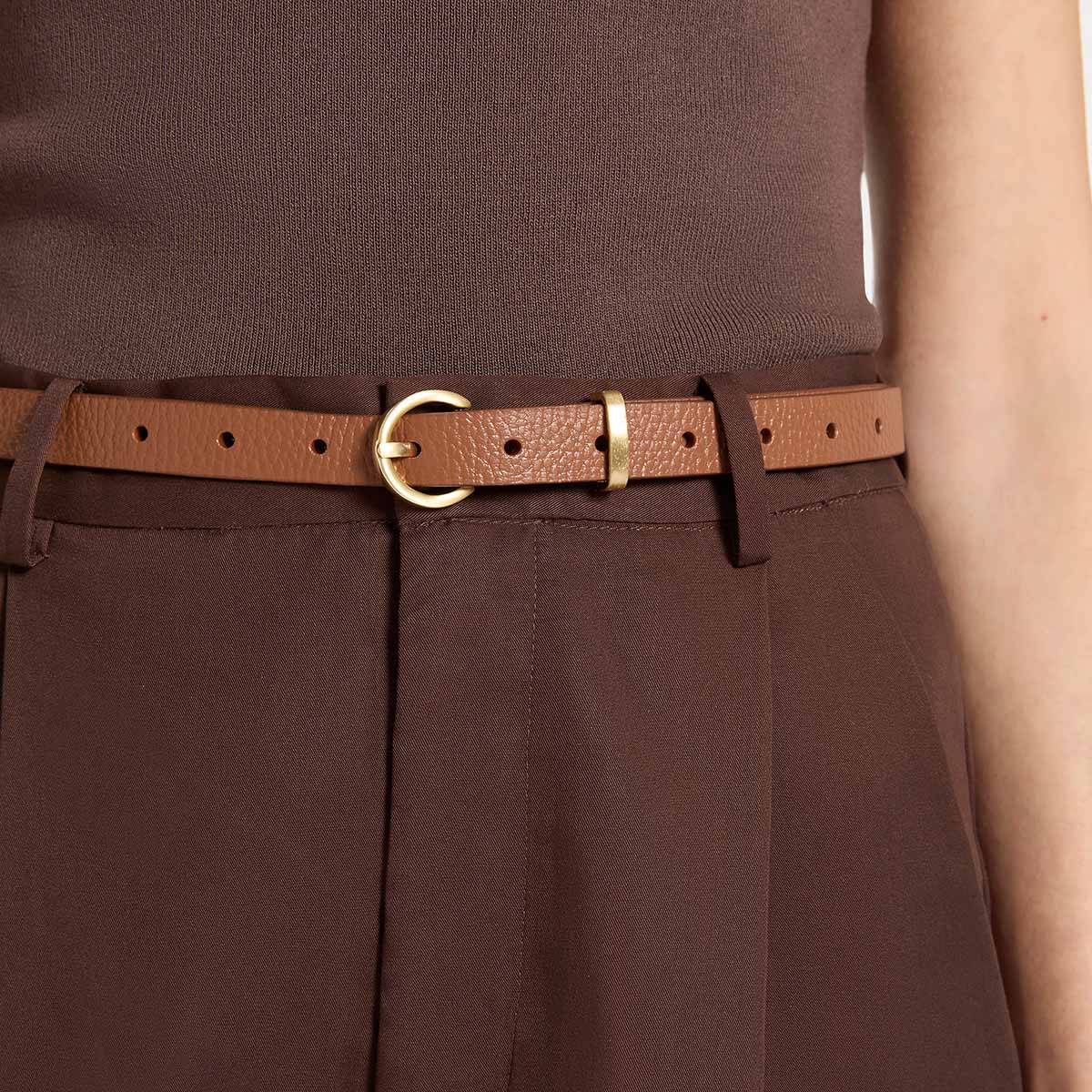Happens All The Time Belt - Tan/Gold - Image 2