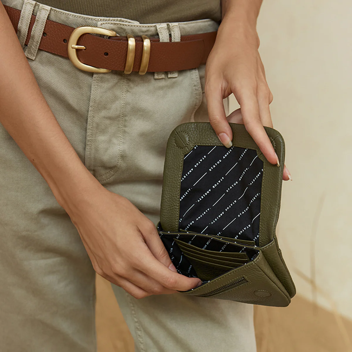 Impermanent Wallet - Khaki - Image 10