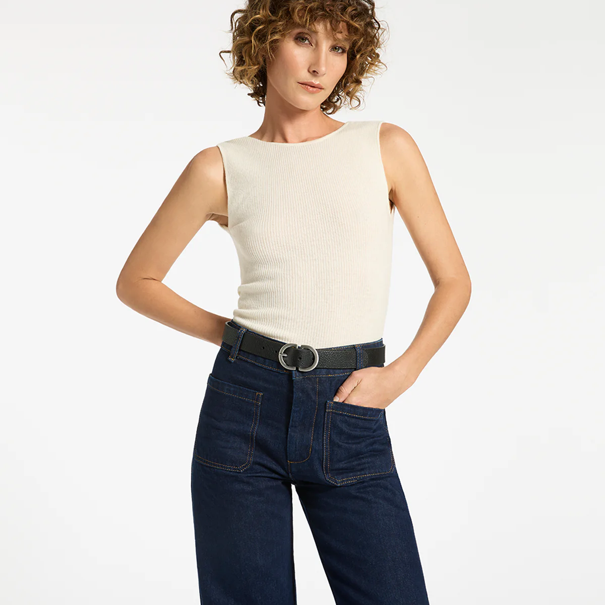 In Reverse Belt - Black/Silver - Image 9