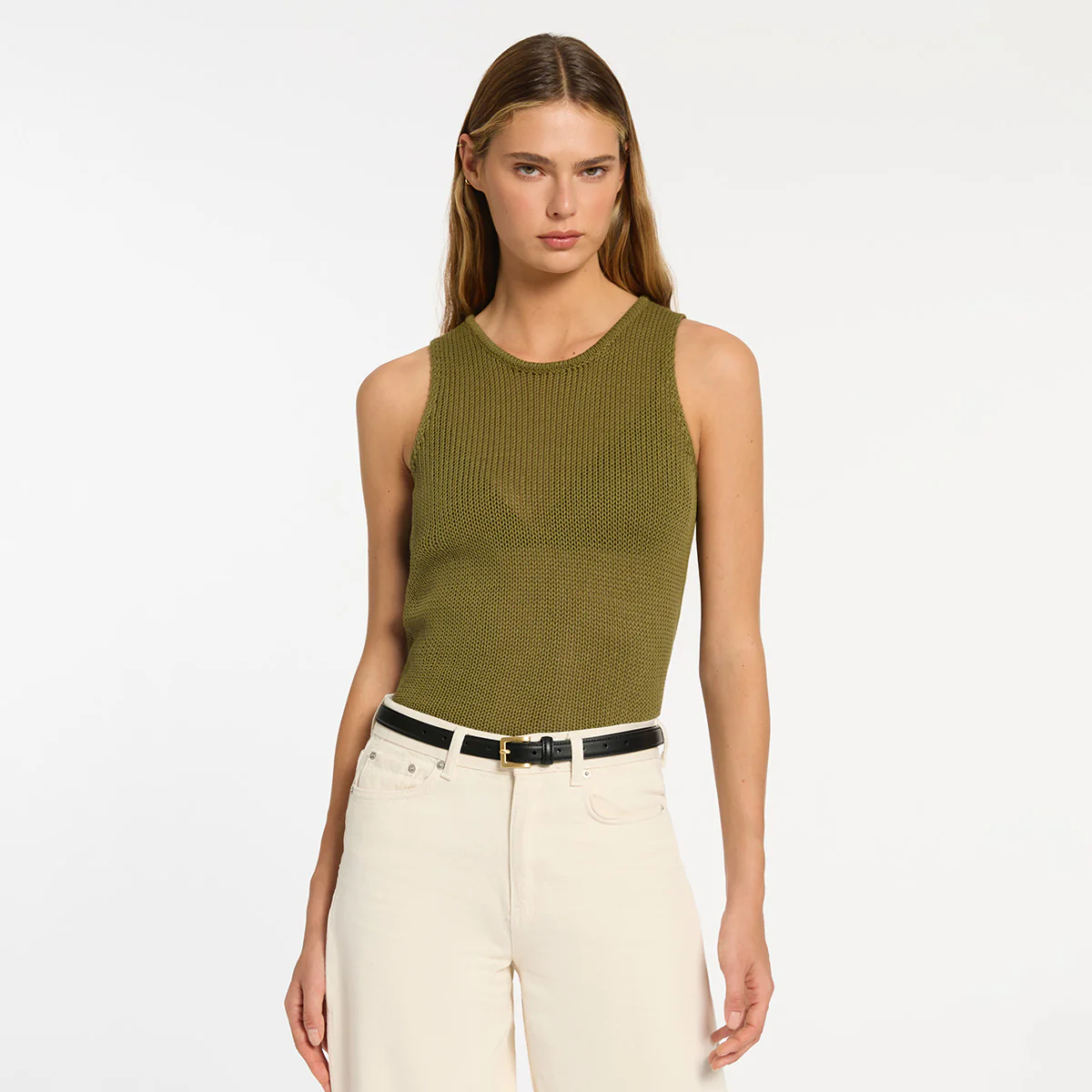 In Your Eyes Belt - Black Nappa/Gold - Image 8