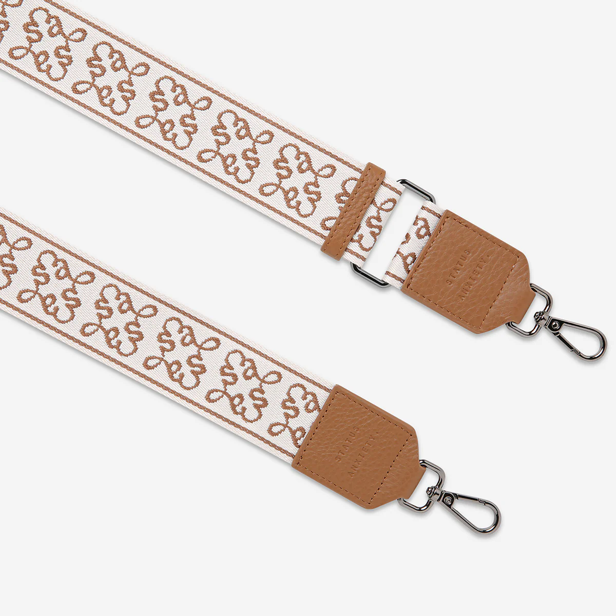 Jacquard Strap Medium - Camel - Image 3