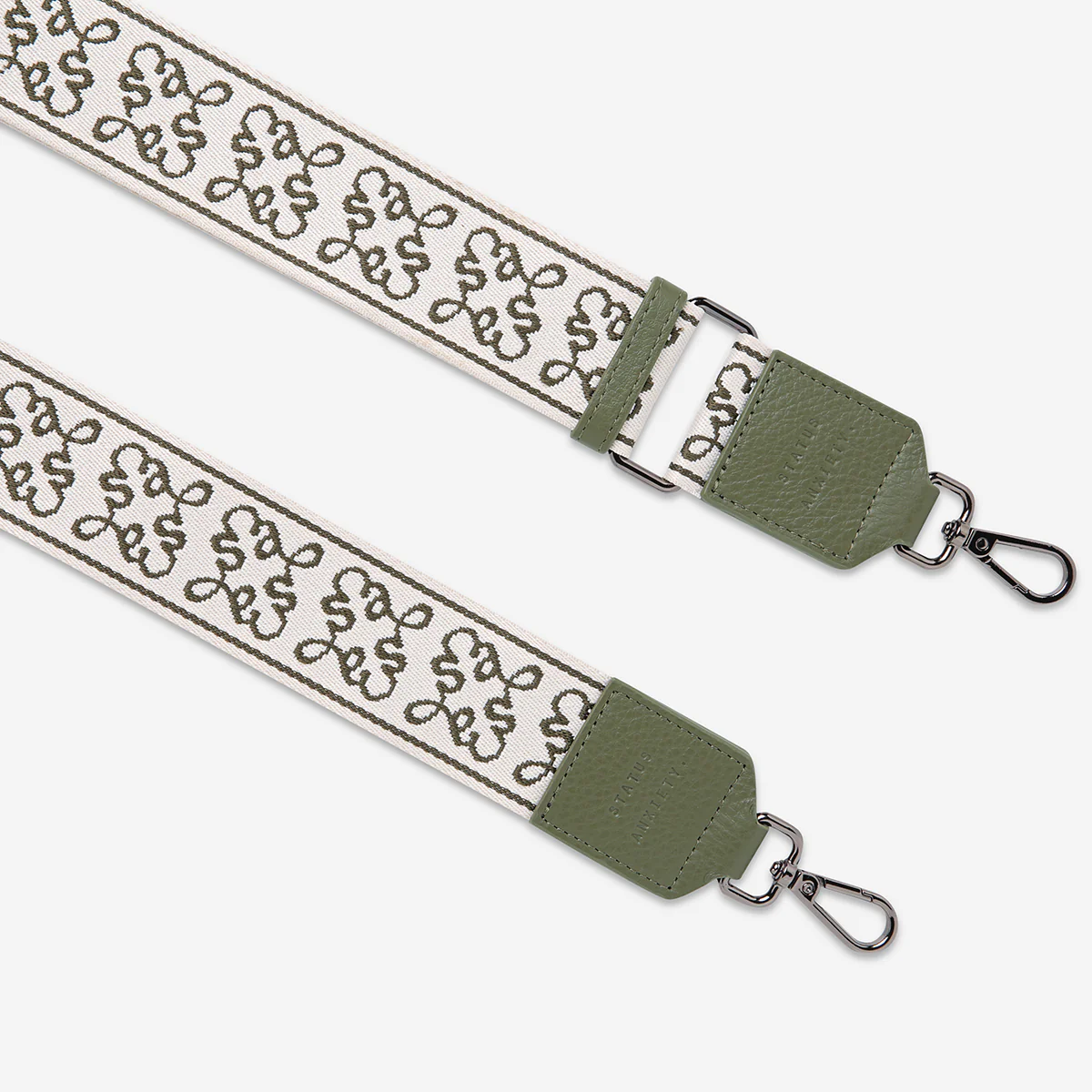 Jacquard Strap Medium - Khaki - Image 3