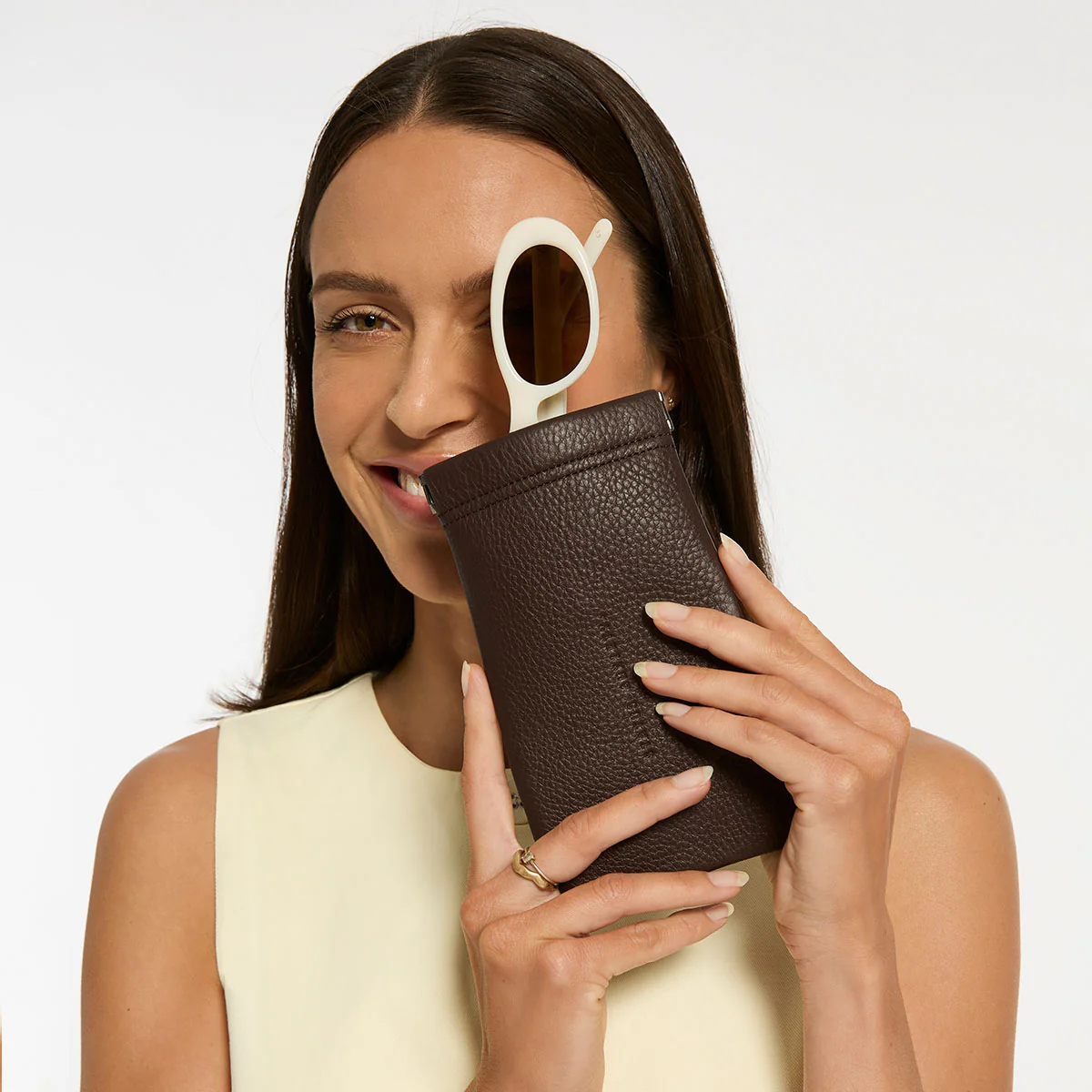 Keepsake Sunglasses Case - Cocoa - Image 2