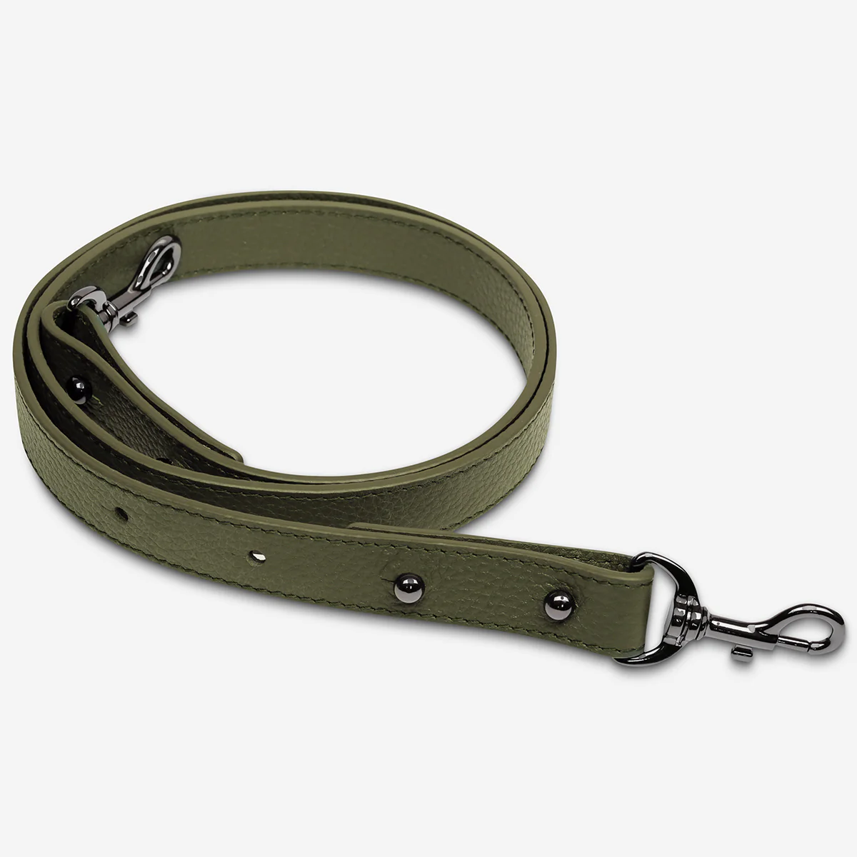 Leather Strap Medium - Khaki - Image 2