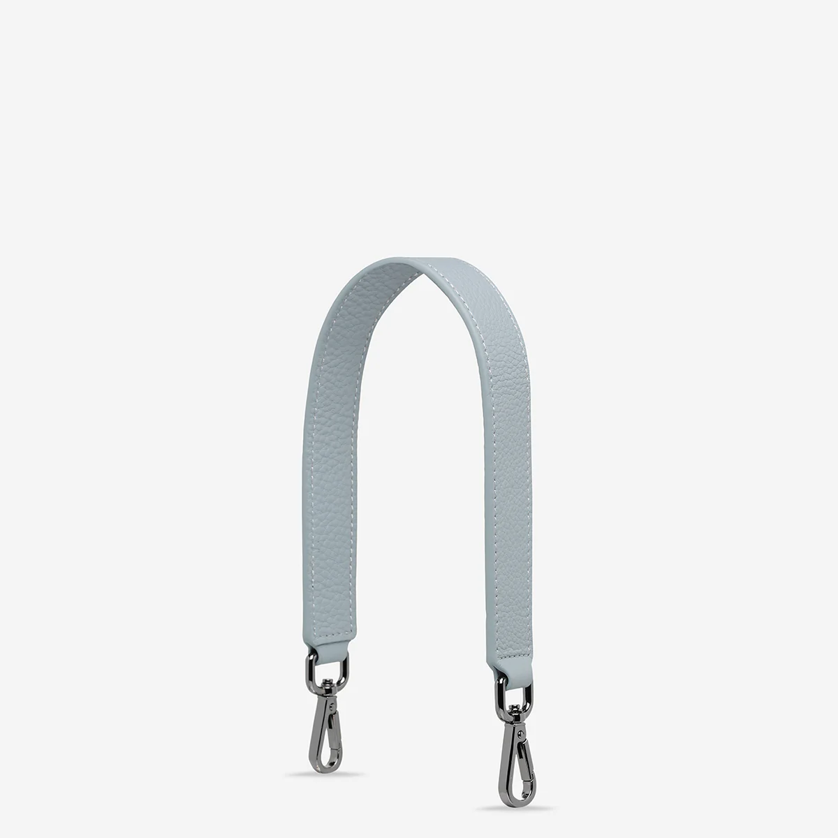 Leather Strap Short - Powder Blue
