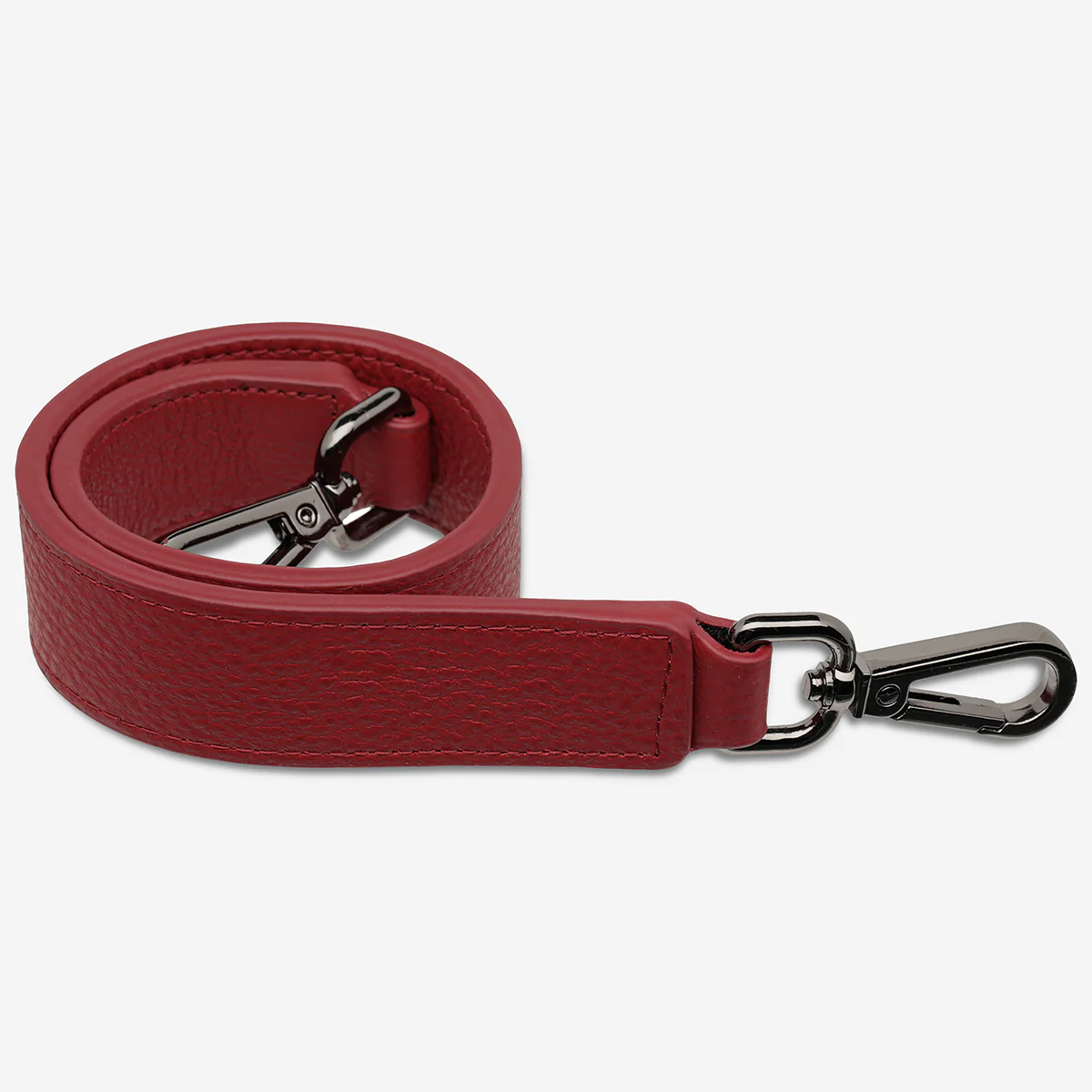 Leather Strap Short - Rouge - Image 2
