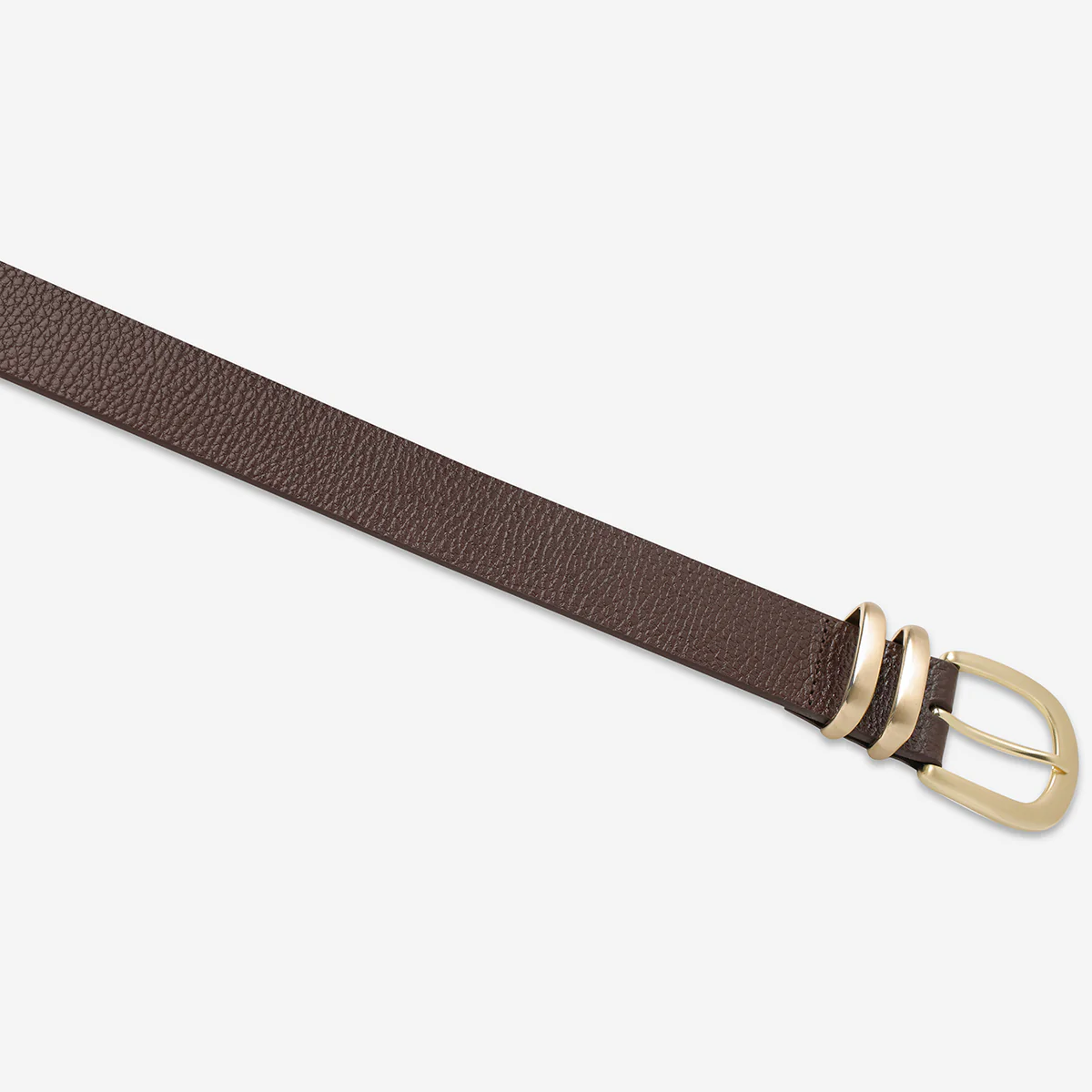 Let It Be Belt - Choc/Gold - Image 4
