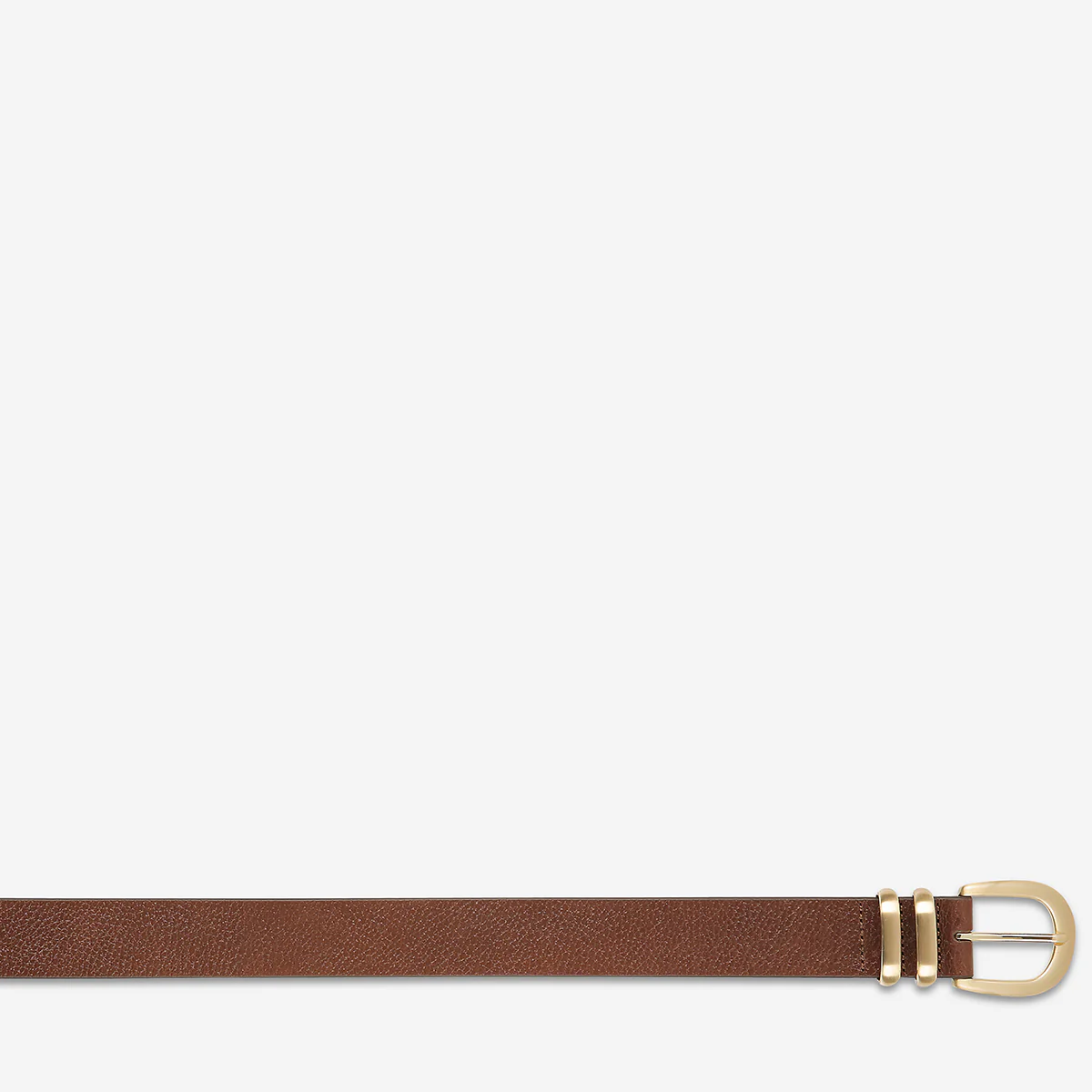Let It Be Belt - Tan/Gold - Image 5