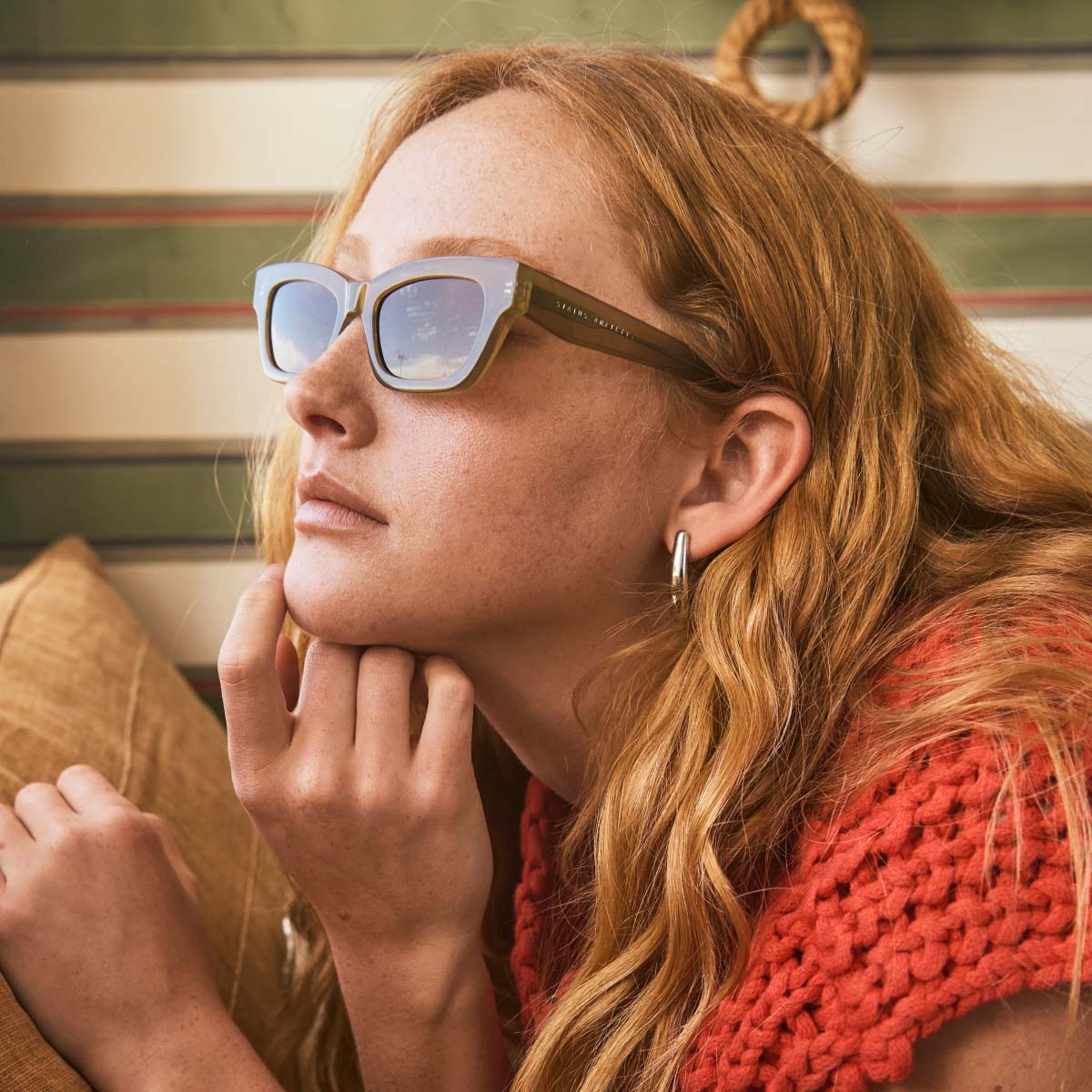 Levity Sunglasses - Pear - Image 9