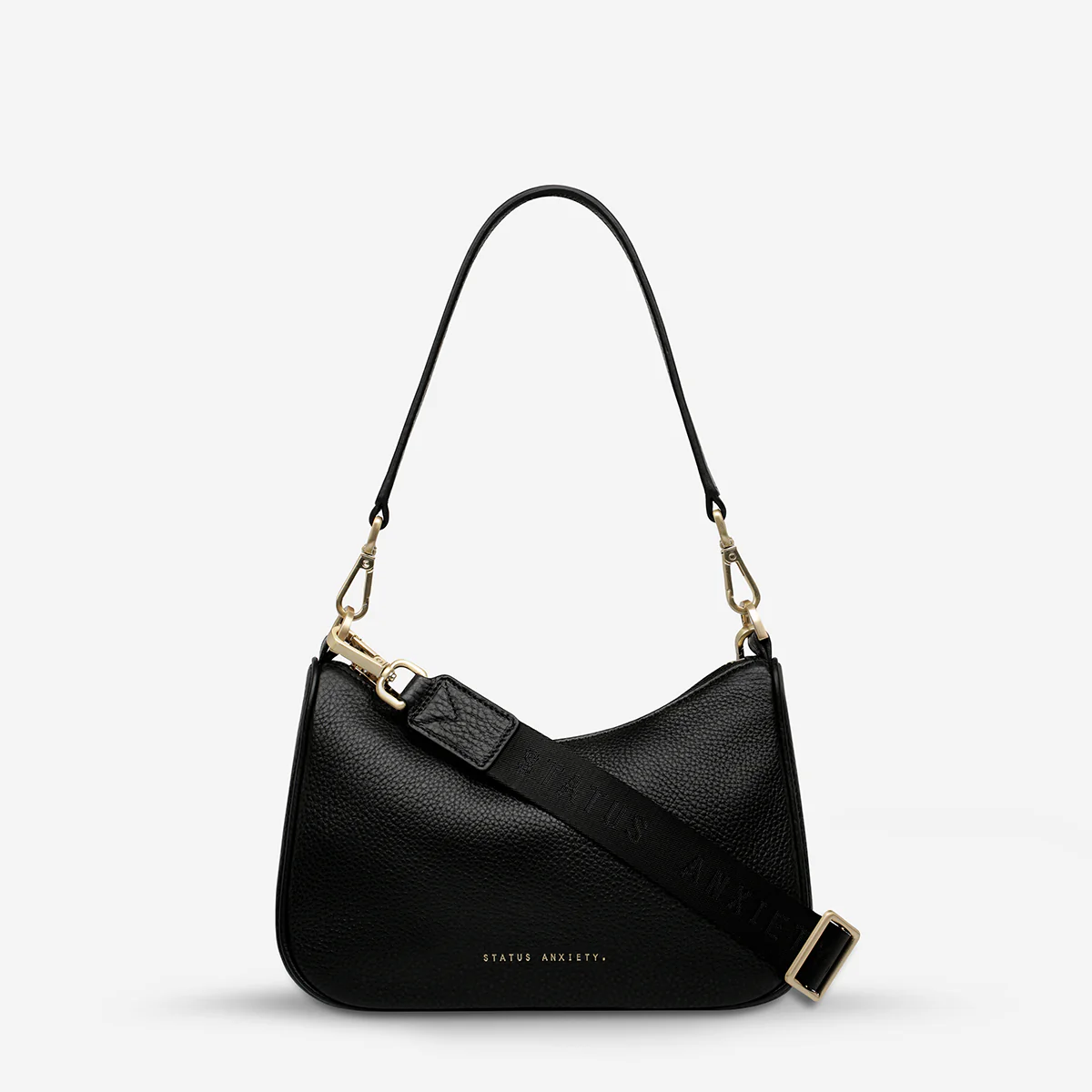 Look Both Ways Bag - Black/Brushed Gold - Image 3