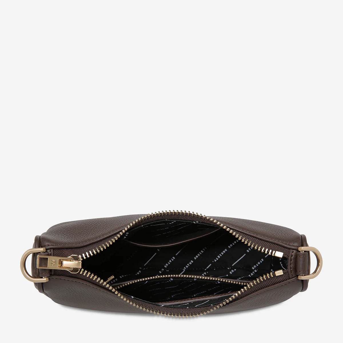 Look Both Ways Bag - Cocoa/Brushed Gold - Image 5