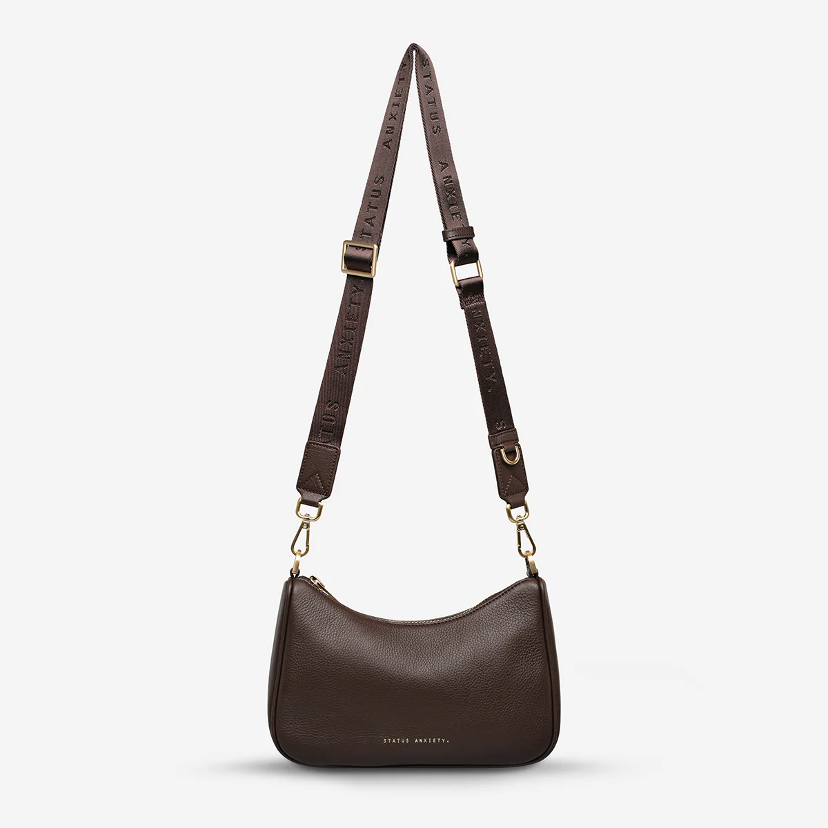 Look Both Ways Bag - Cocoa/Brushed Gold - Image 7