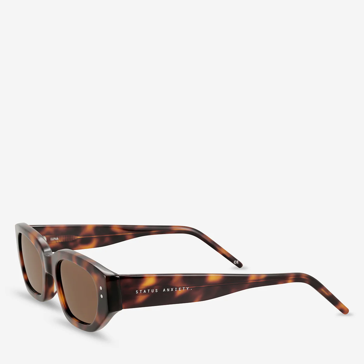 Luna Sunglasses - Brown Tort - Image 3