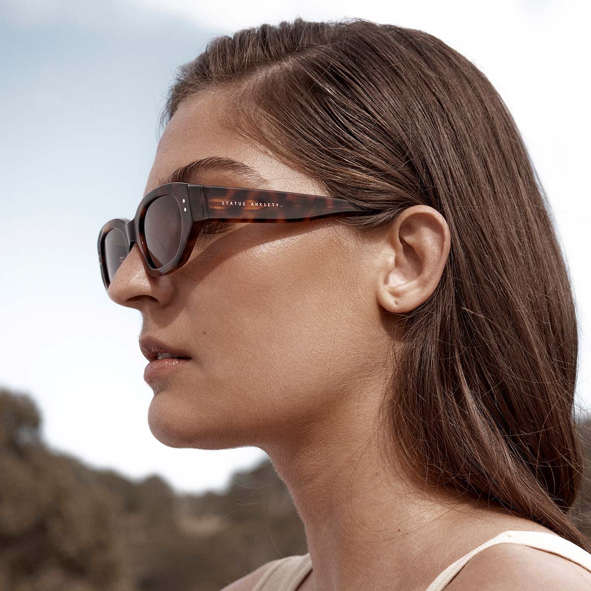 Luna Sunglasses - Brown Tort - Image 9