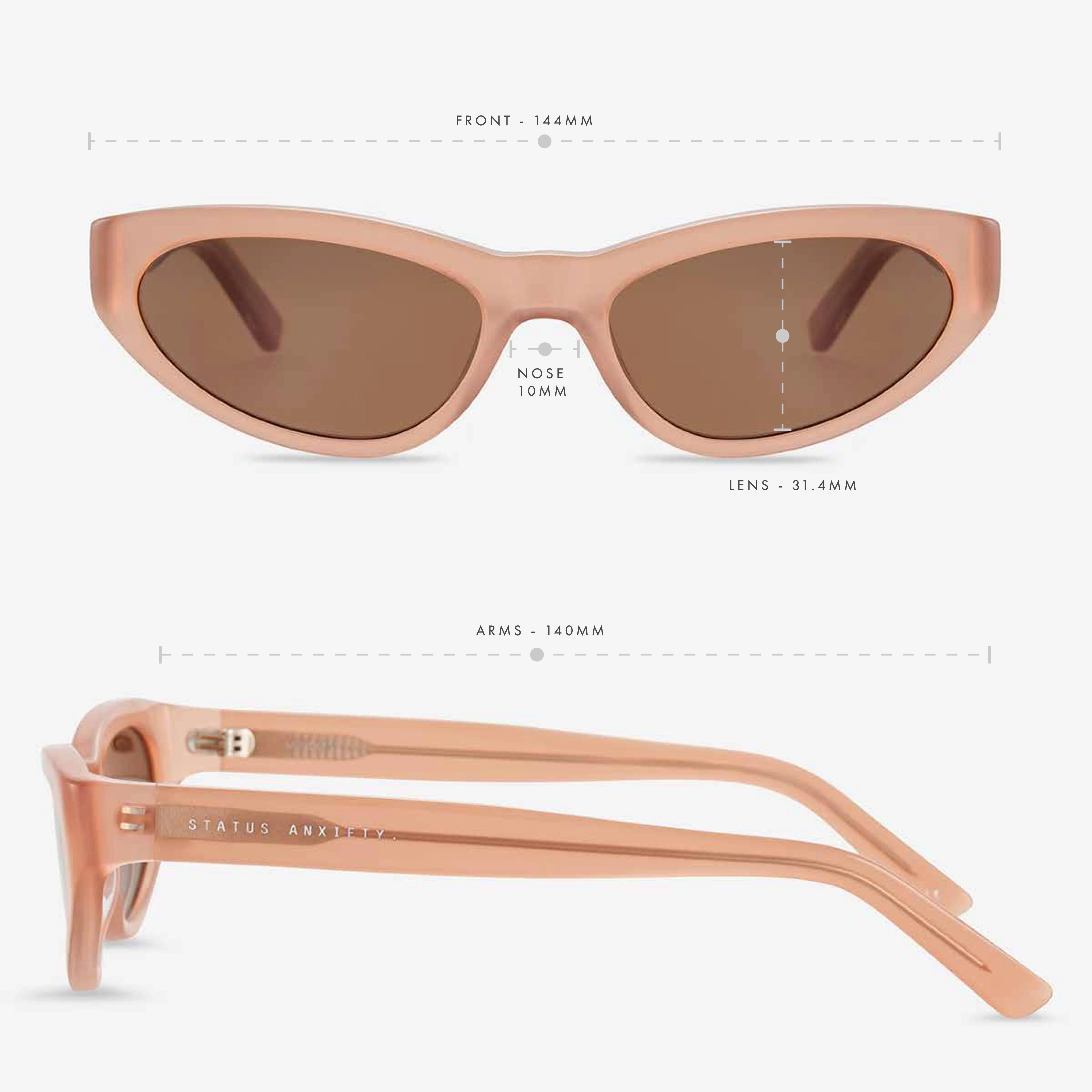 Mindless Sunglasses - Rose - Image 6
