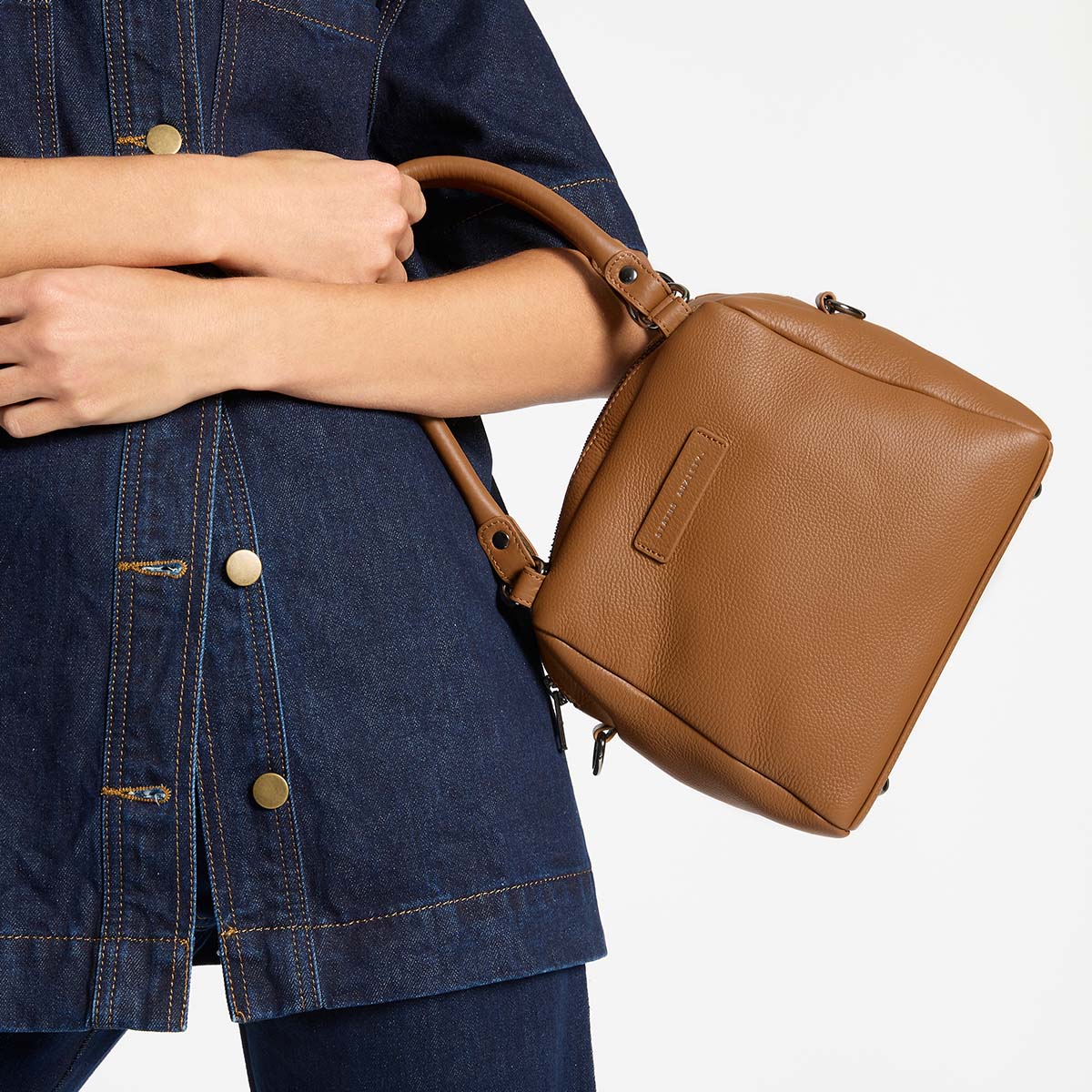 Mini Mountains Bag - Camel - Image 11