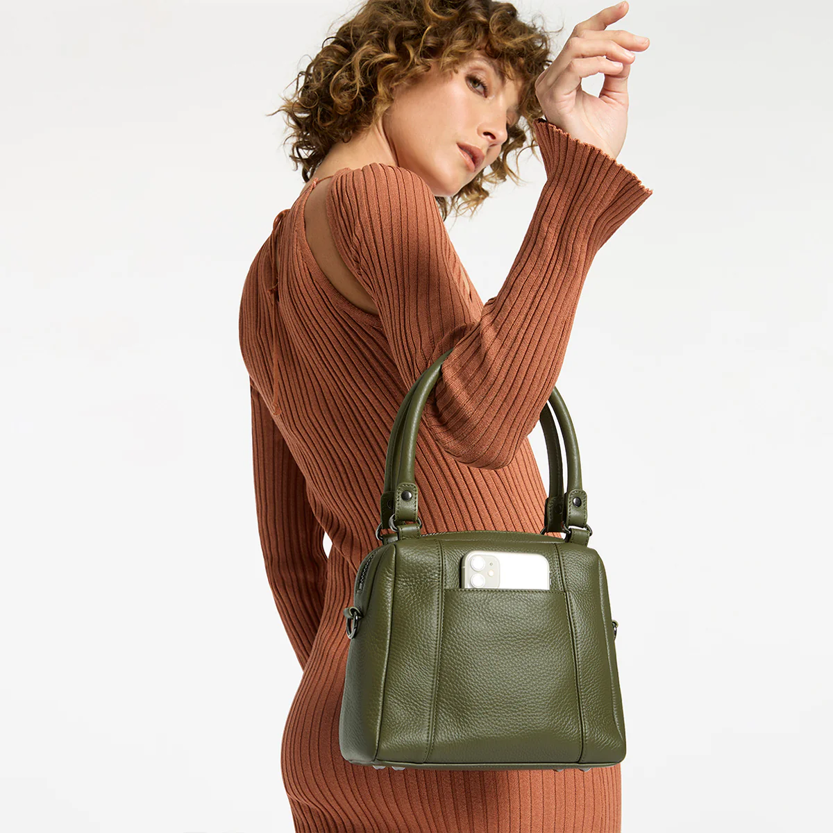 Mini Mountains Bag - Khaki - Image 10