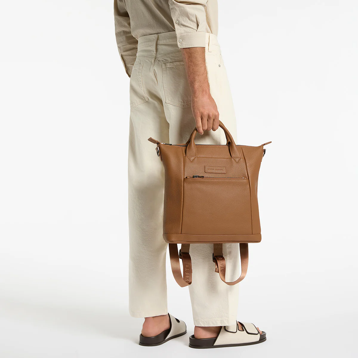 Mini Waves Bag - Camel - Image 11