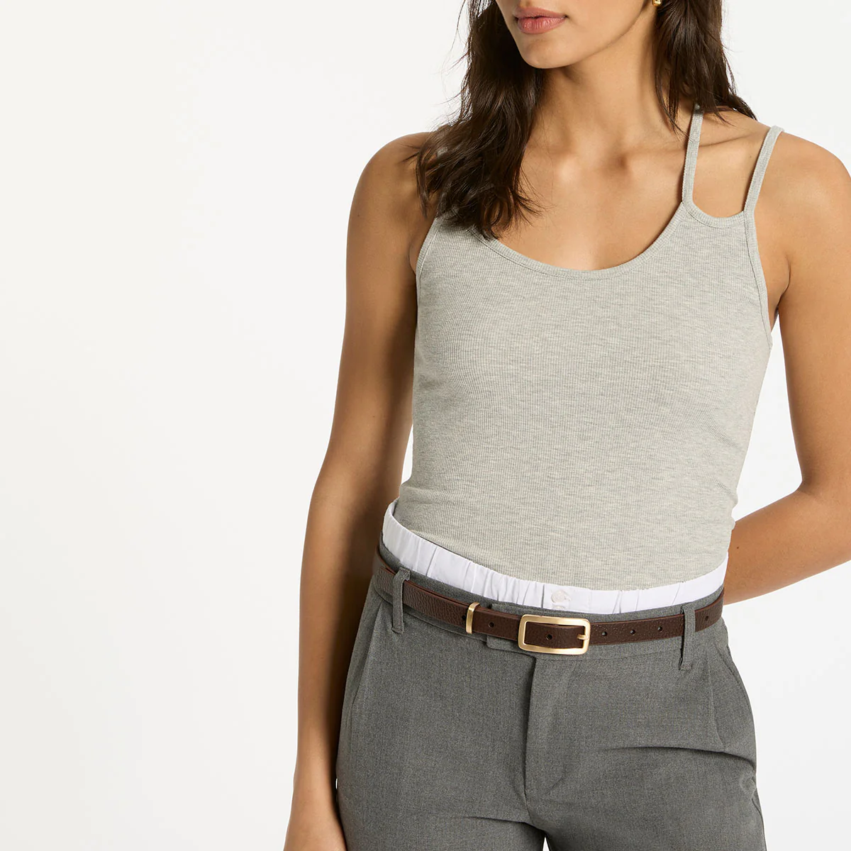 Muse Belt - Choc/Gold - Image 2