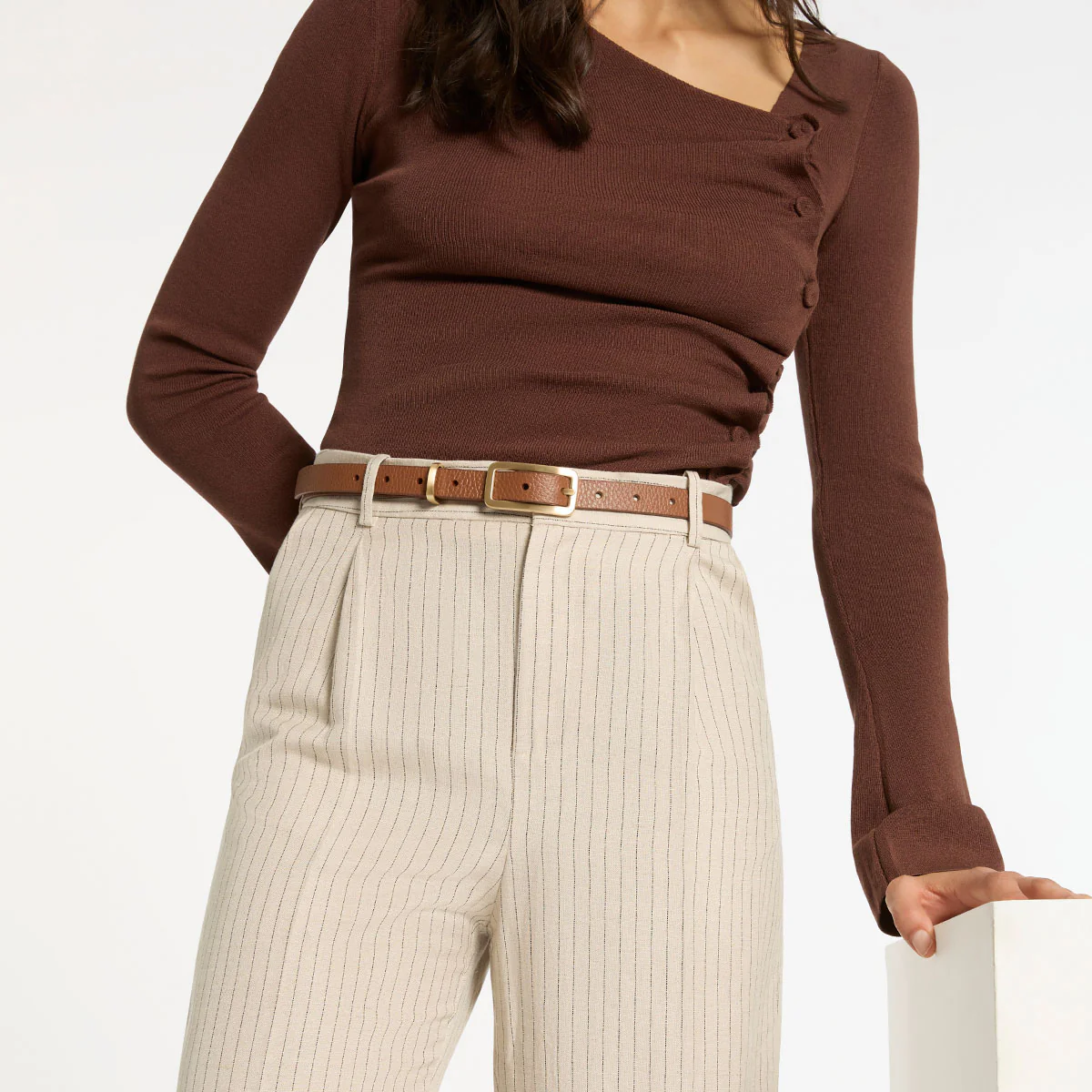 Muse Belt - Tan/Gold - Image 2