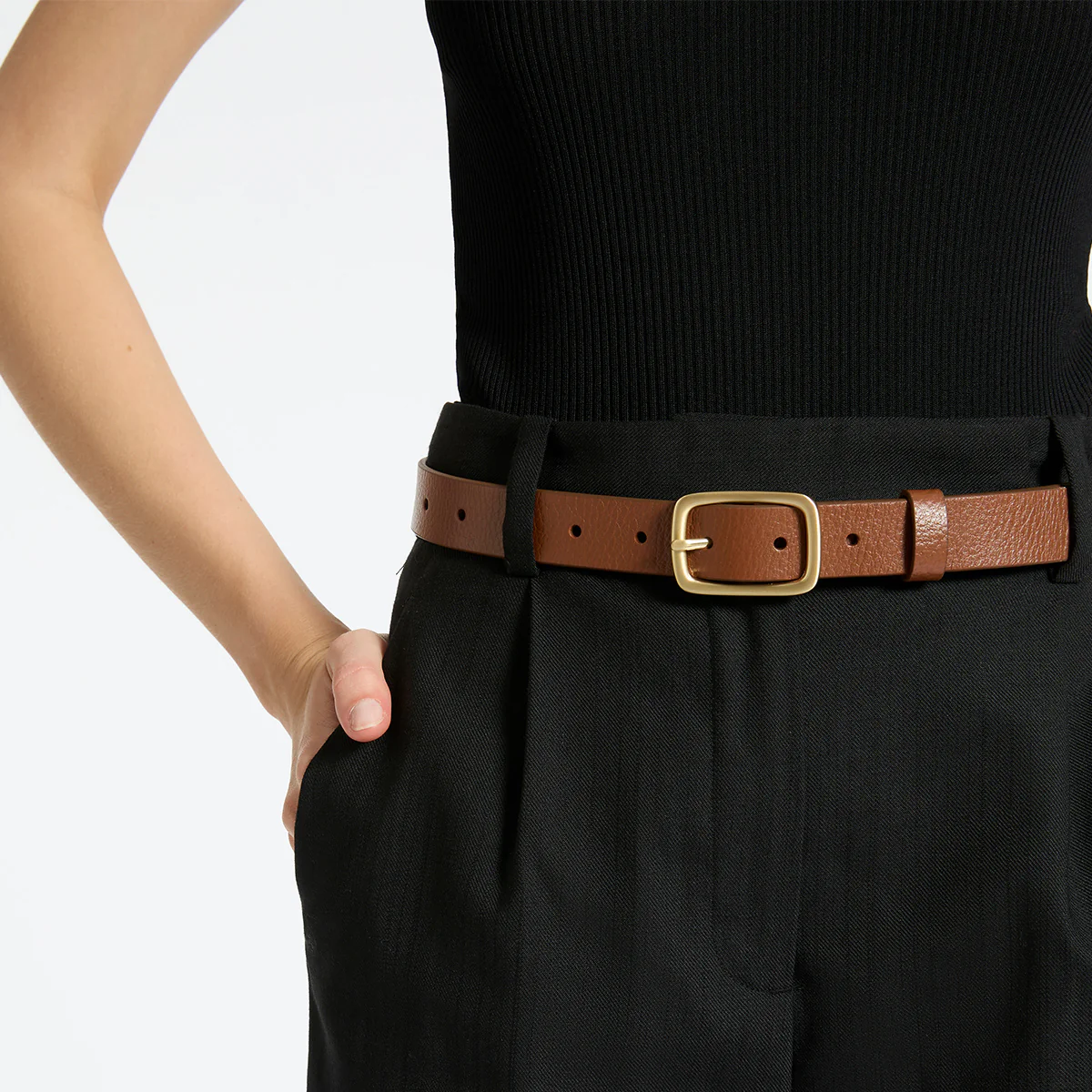 Nobody's Fault Belt - Tan/Gold - Image 7