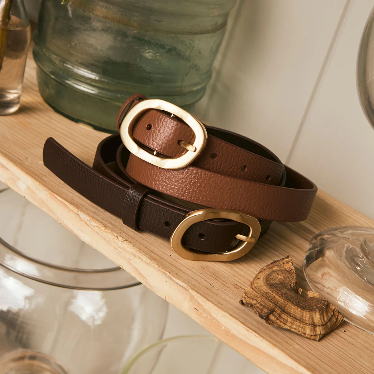 Nocturne Belt - Tan/Gold - Image 10