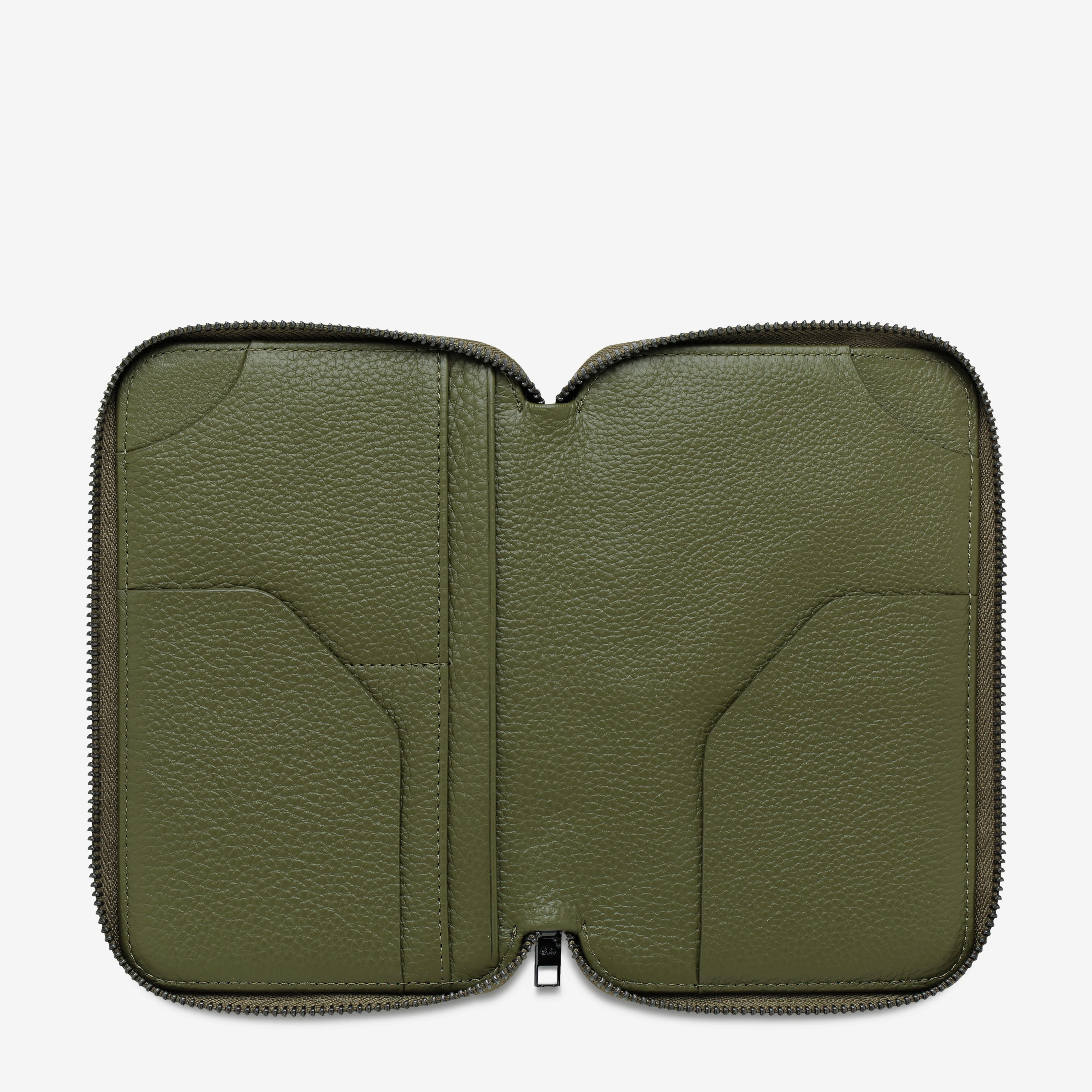 Nowhere To Be Found Passport Wallet - Khaki - Image 3