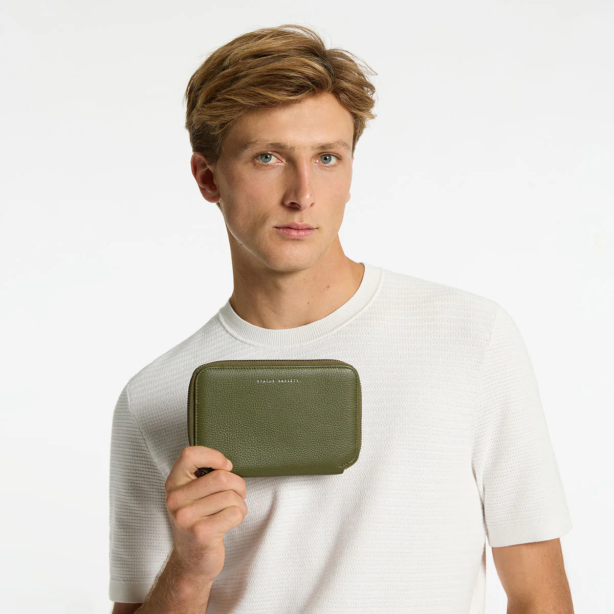 Nowhere To Be Found Passport Wallet - Khaki - Image 6