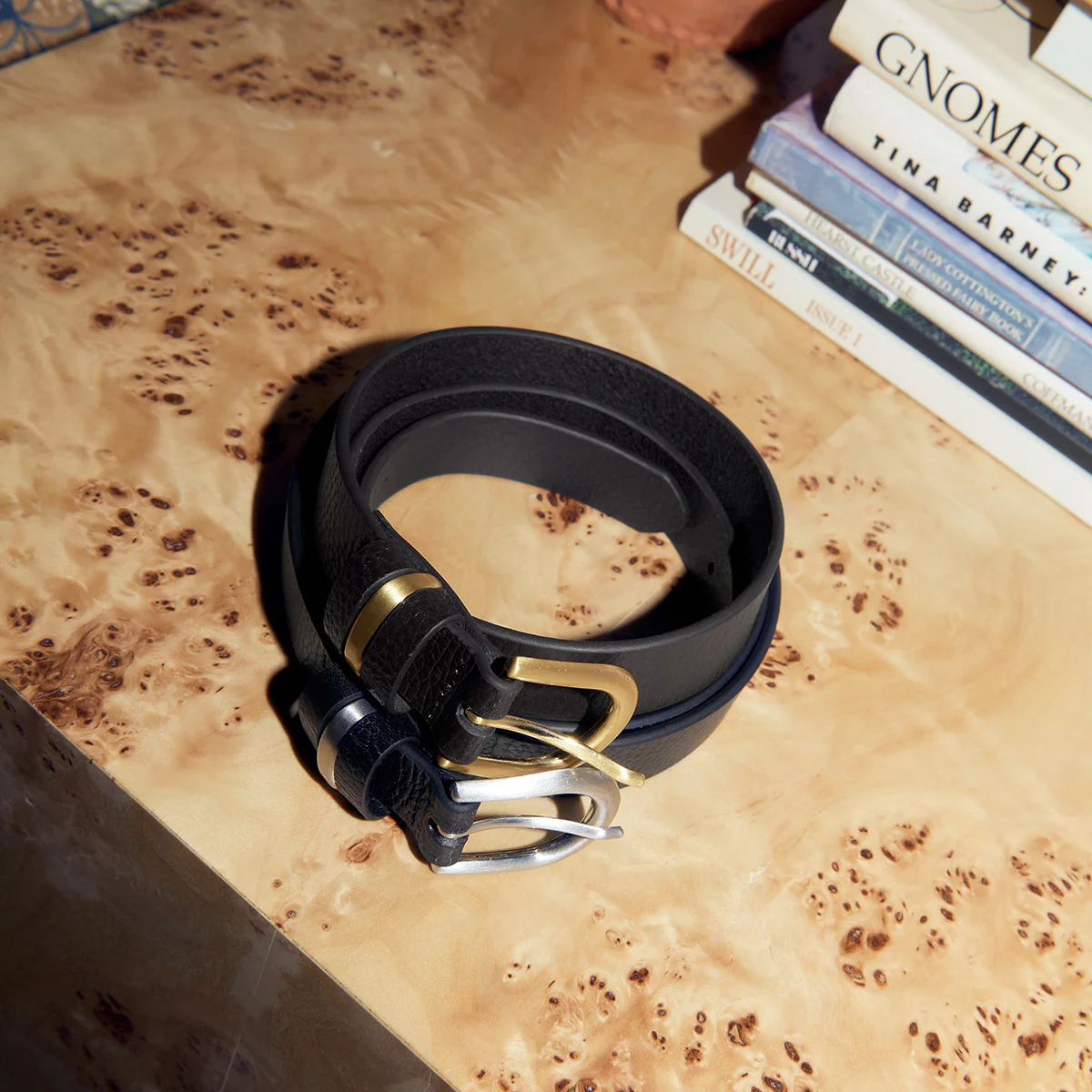 Over And Over Belt - Black/Silver - Image 8