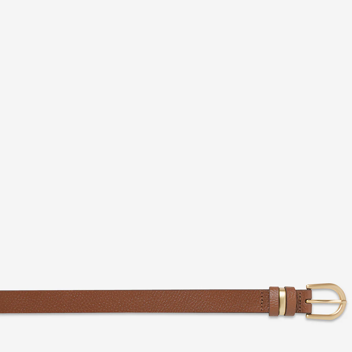 Over And Over Belt - Tan/Gold - Image 5