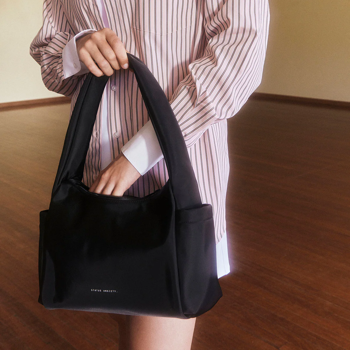 Paloma Recycled Bag - Black - Image 8