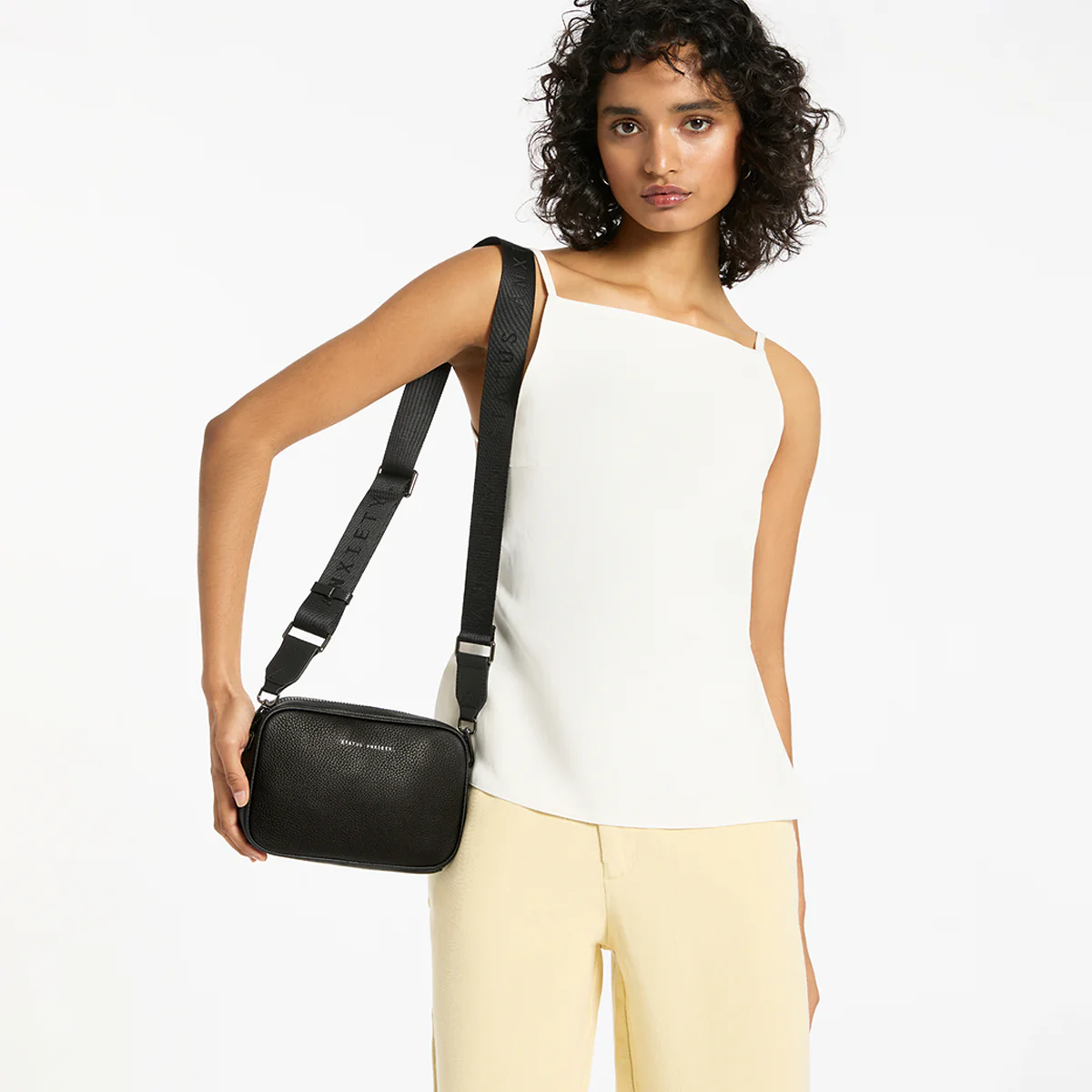 Plunder Bag With Dual Straps - Black - Image 10