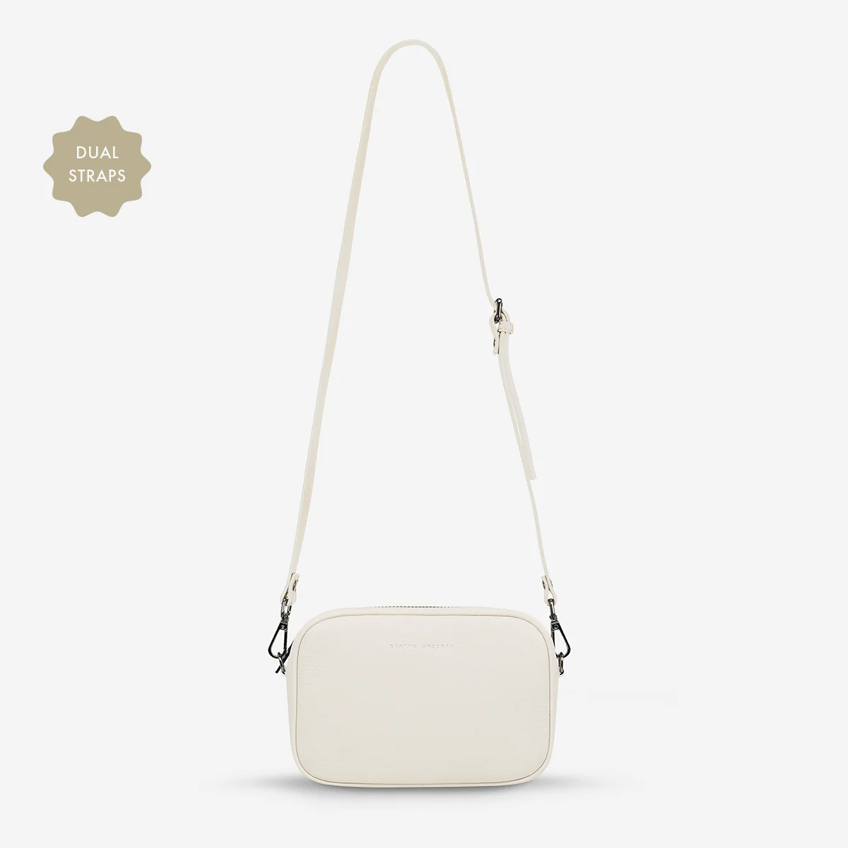 Plunder Bag With Dual Straps - Chalk - Image 3