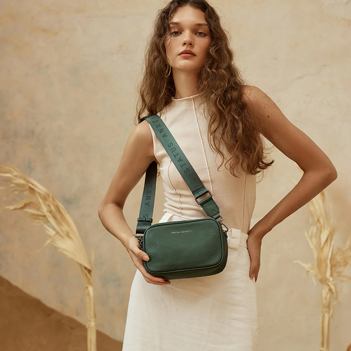Plunder Bag With Dual Straps - Green - Image 13