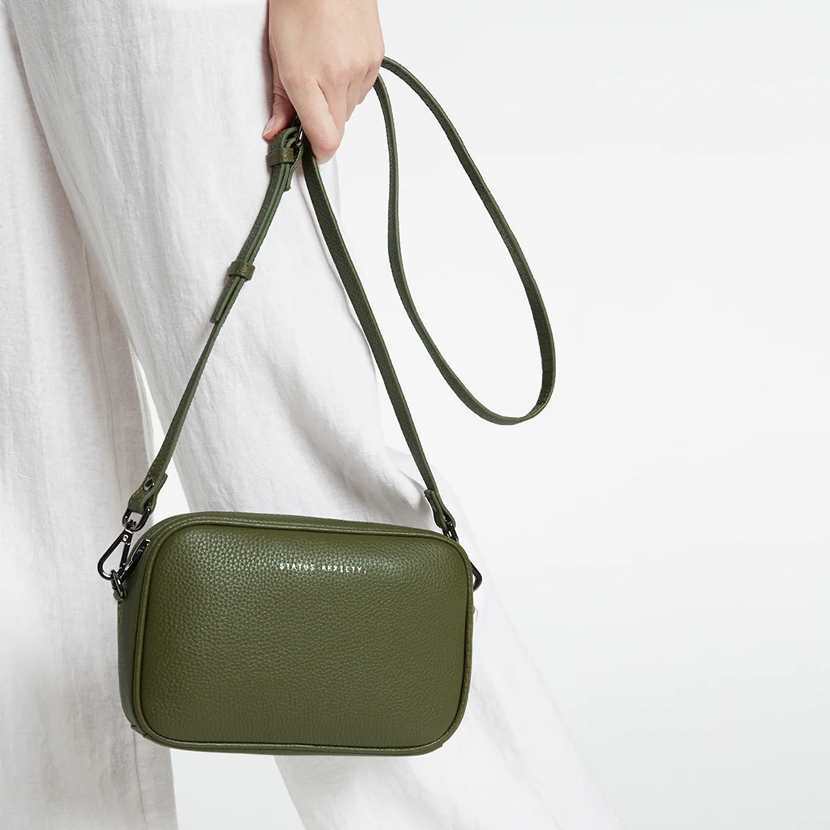 Plunder Bag With Dual Straps - Khaki - Image 2